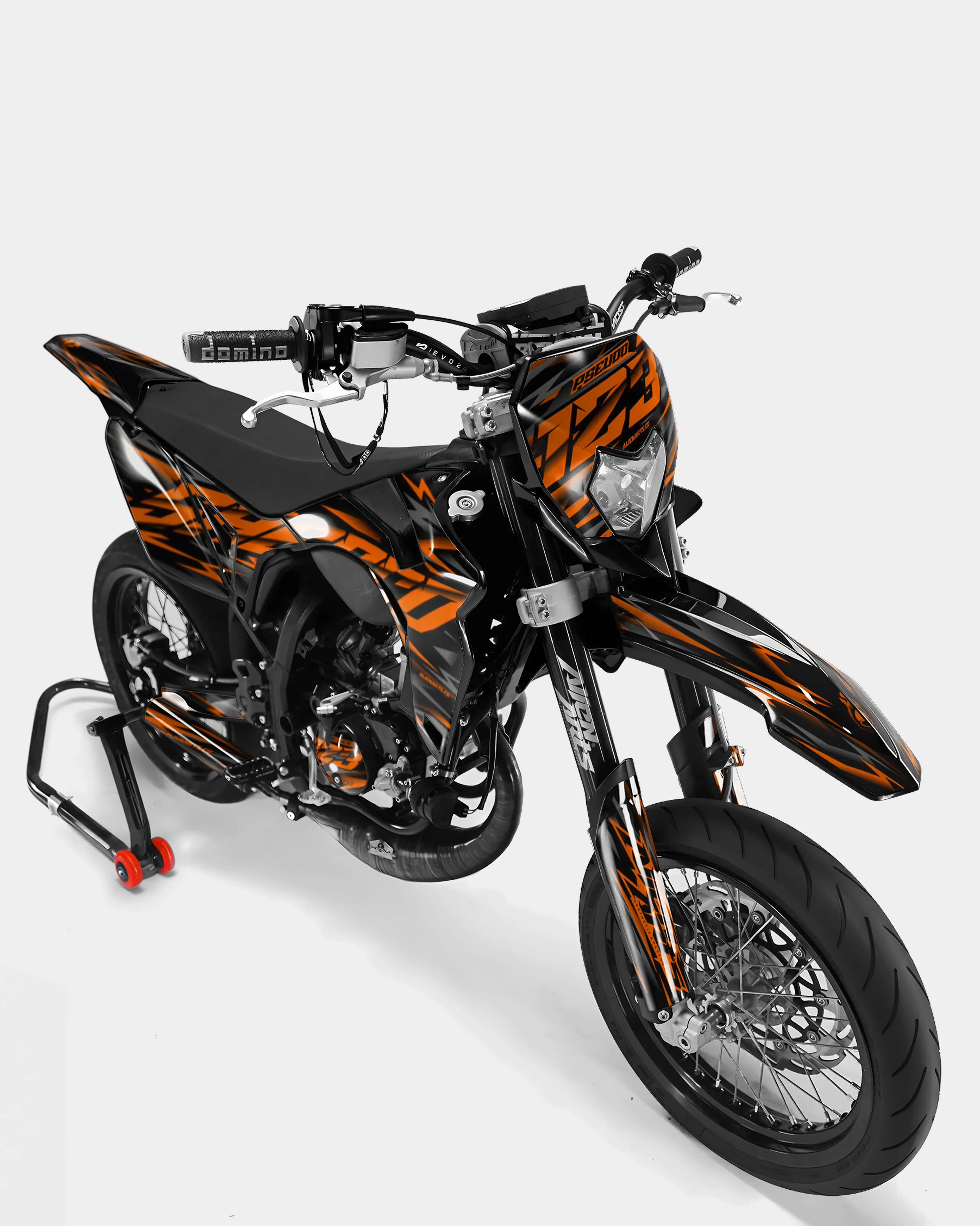 NOVUM- Dekorationsset SHERCO 50cc - Orange