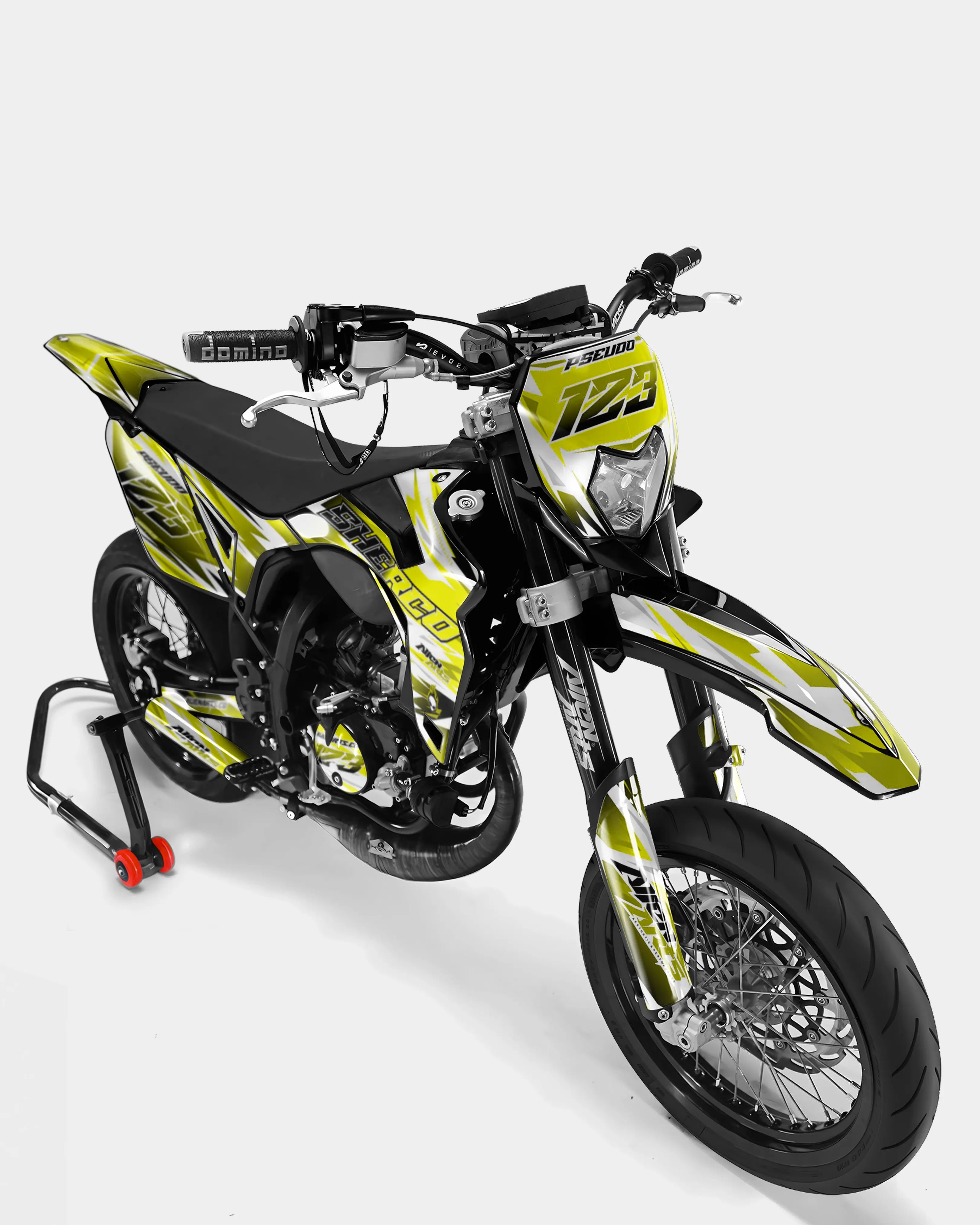 ONYX - Dekorationsset SHERCO 50cc - Gelb