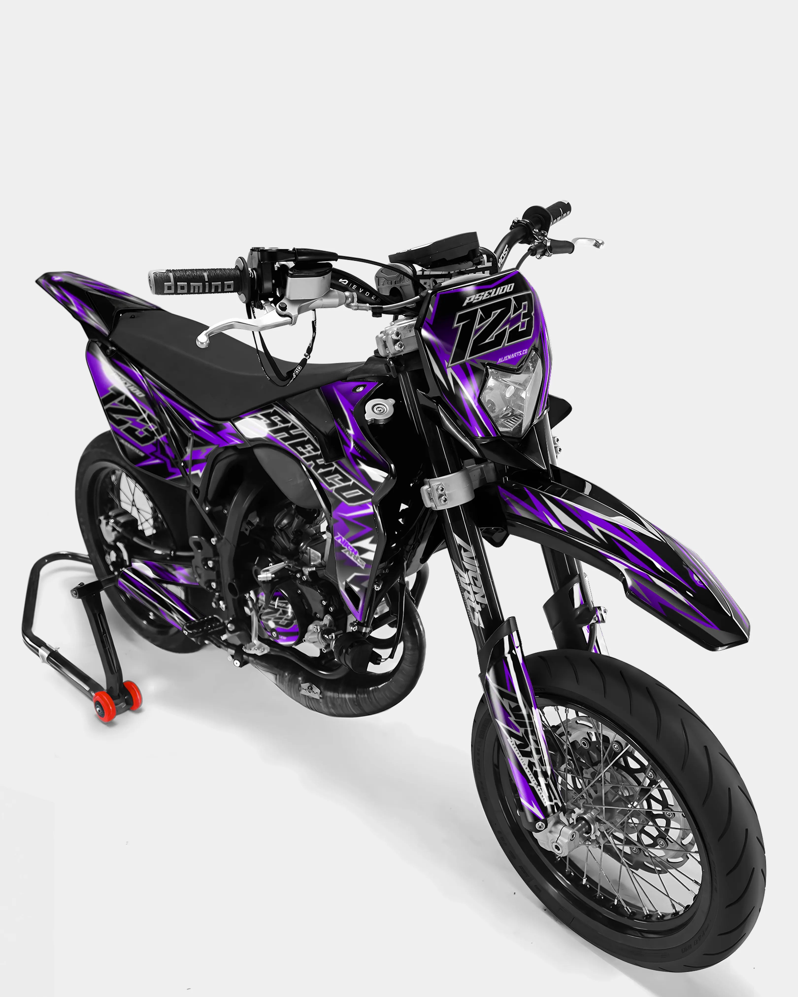 SENSO - Kit deco SHERCO 50cc - Violet