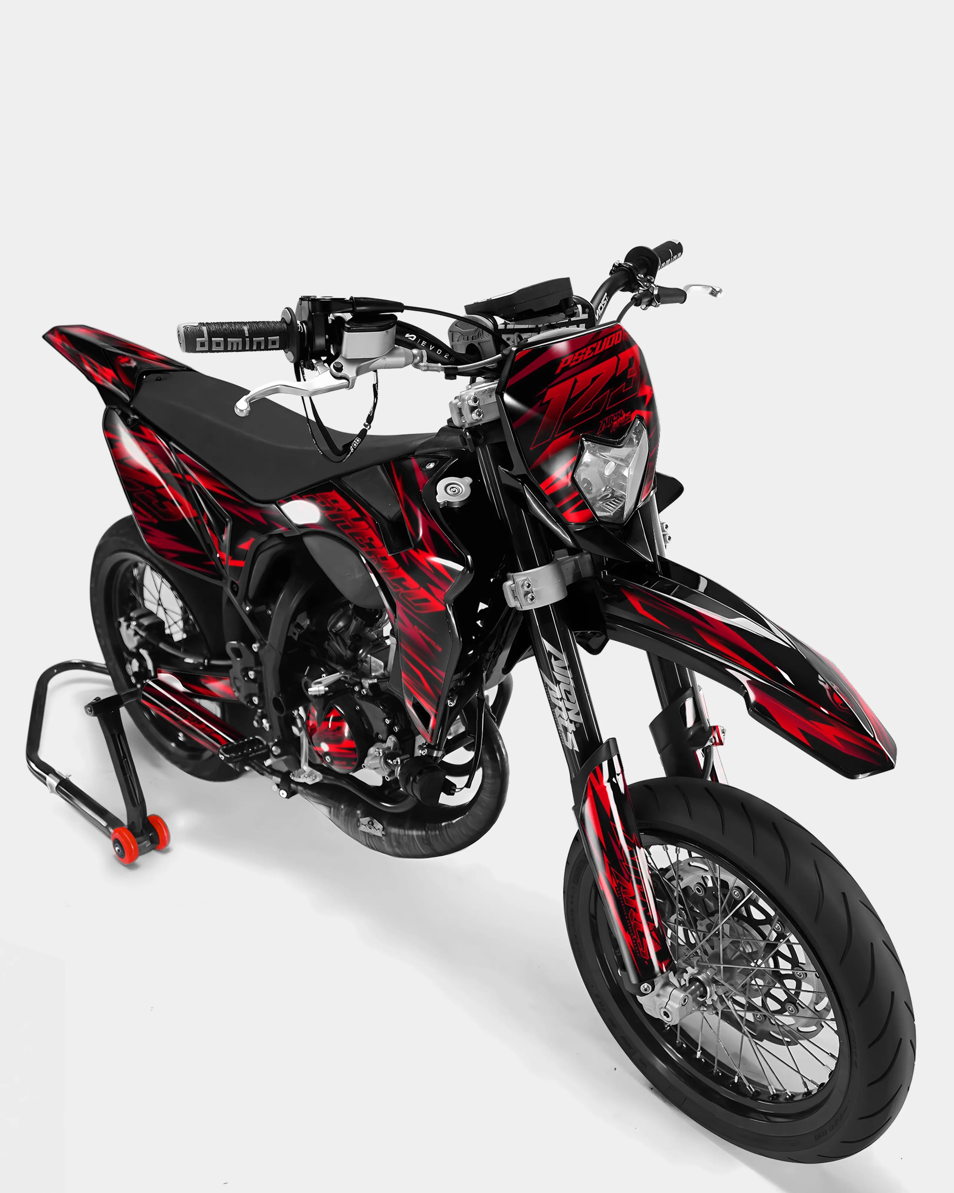 SUJAK - Kit deco SHERCO 50cc - Rouge