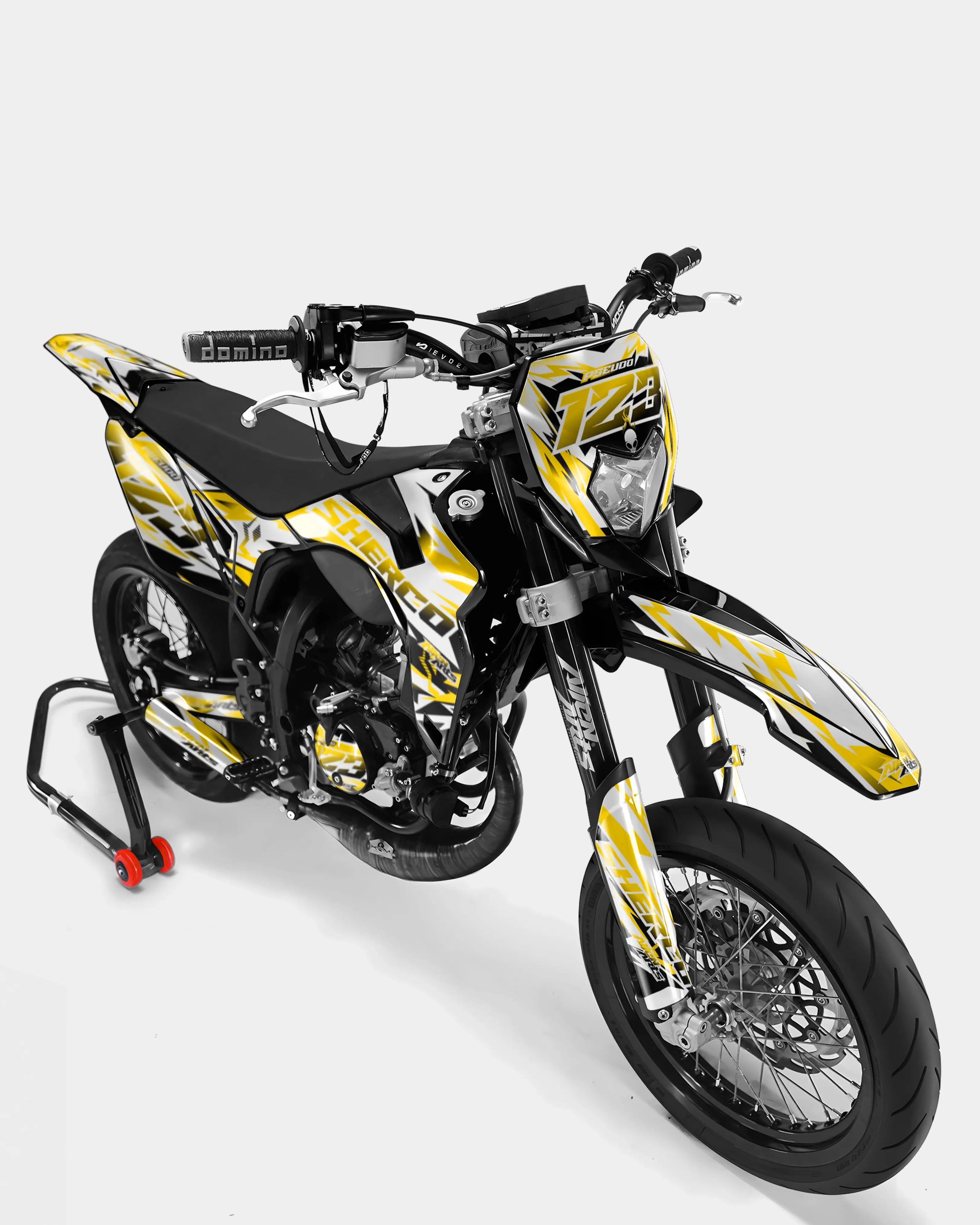 VESTA - Kit deco SHERCO 50cc - Jaune foncé