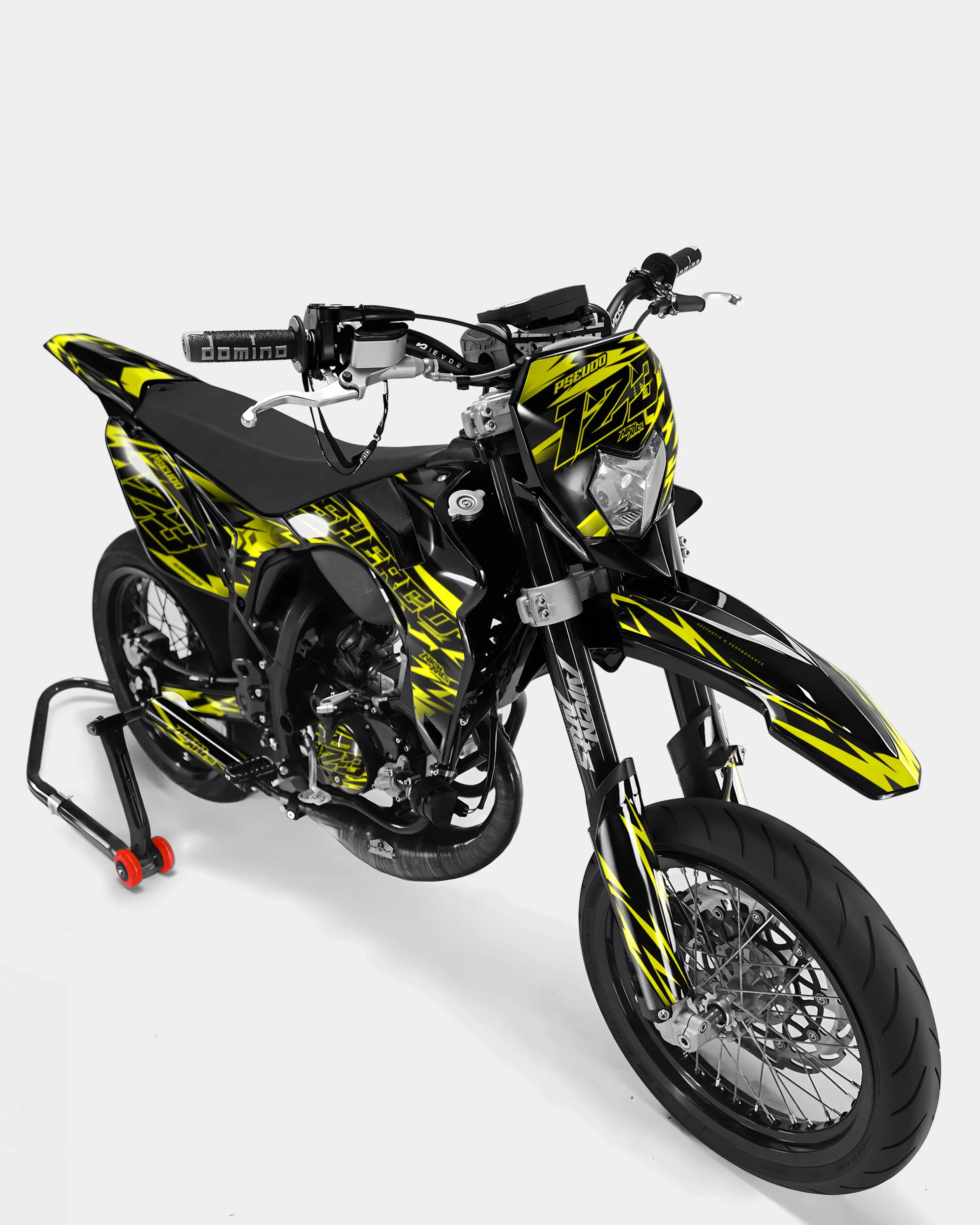 VIREO - Kit deco SHERCO 50cc - Jaune