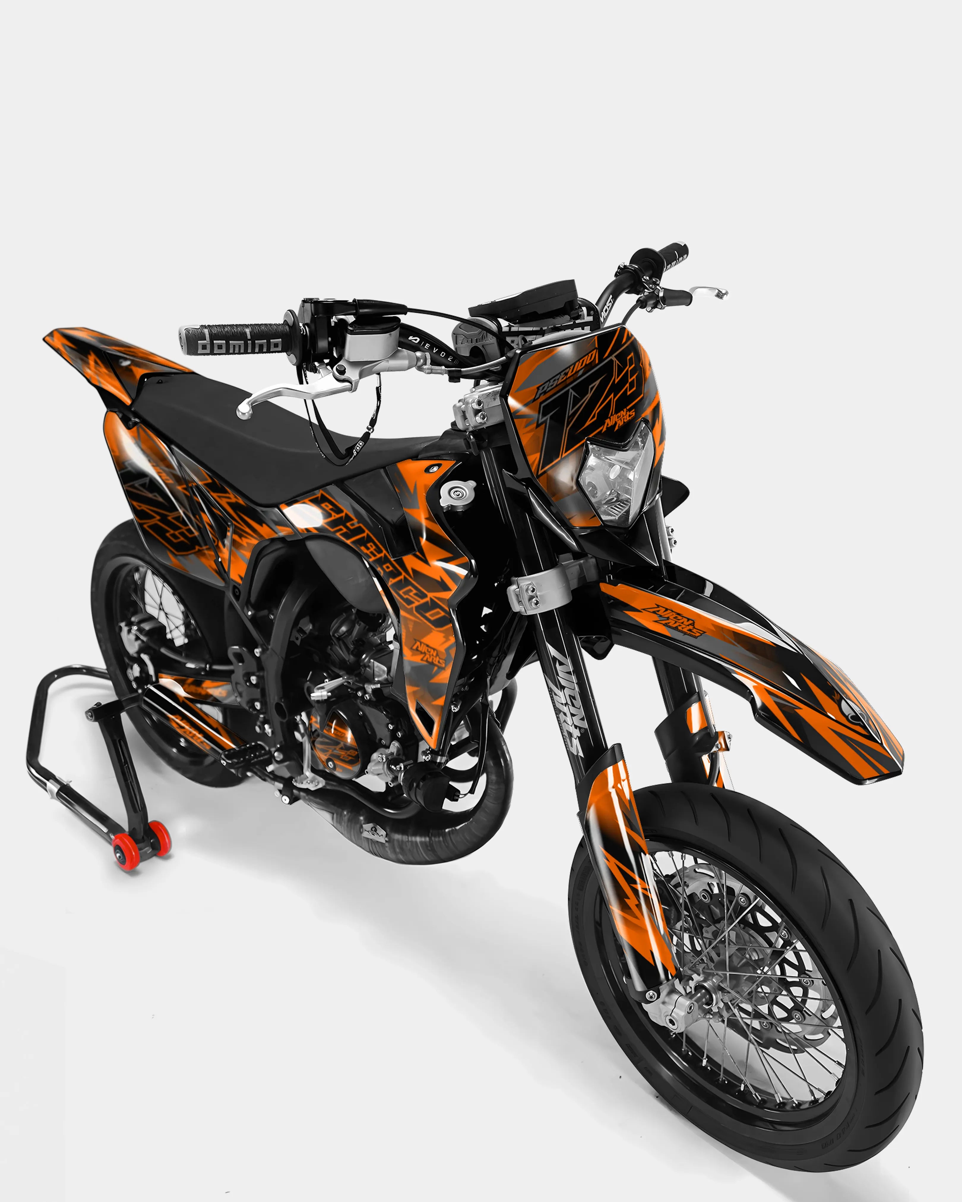 ZÉPHYR - Kit deco SHERCO 50cc - Orange