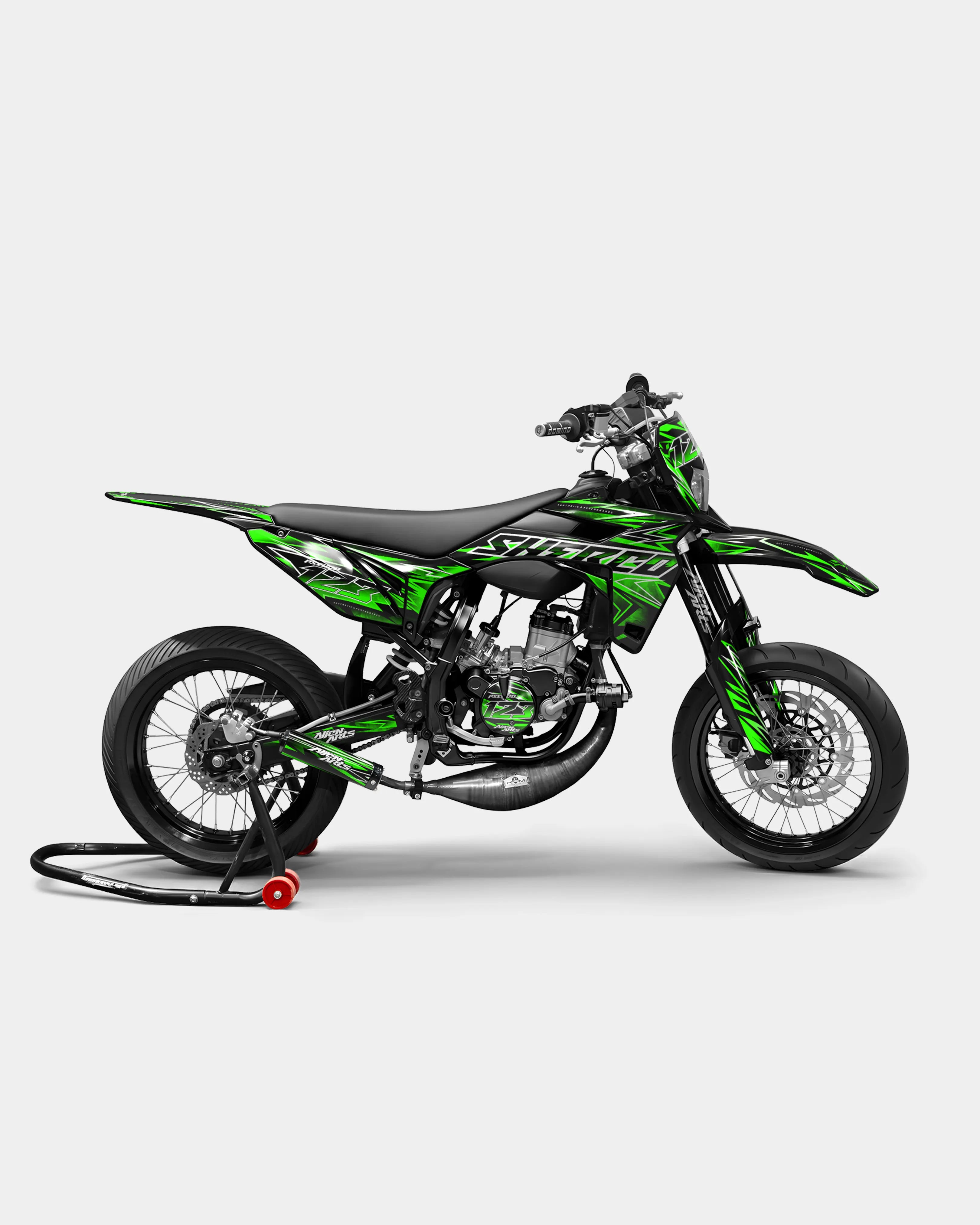 BRUME - Decoratieset SHERCO 50cc - Groen