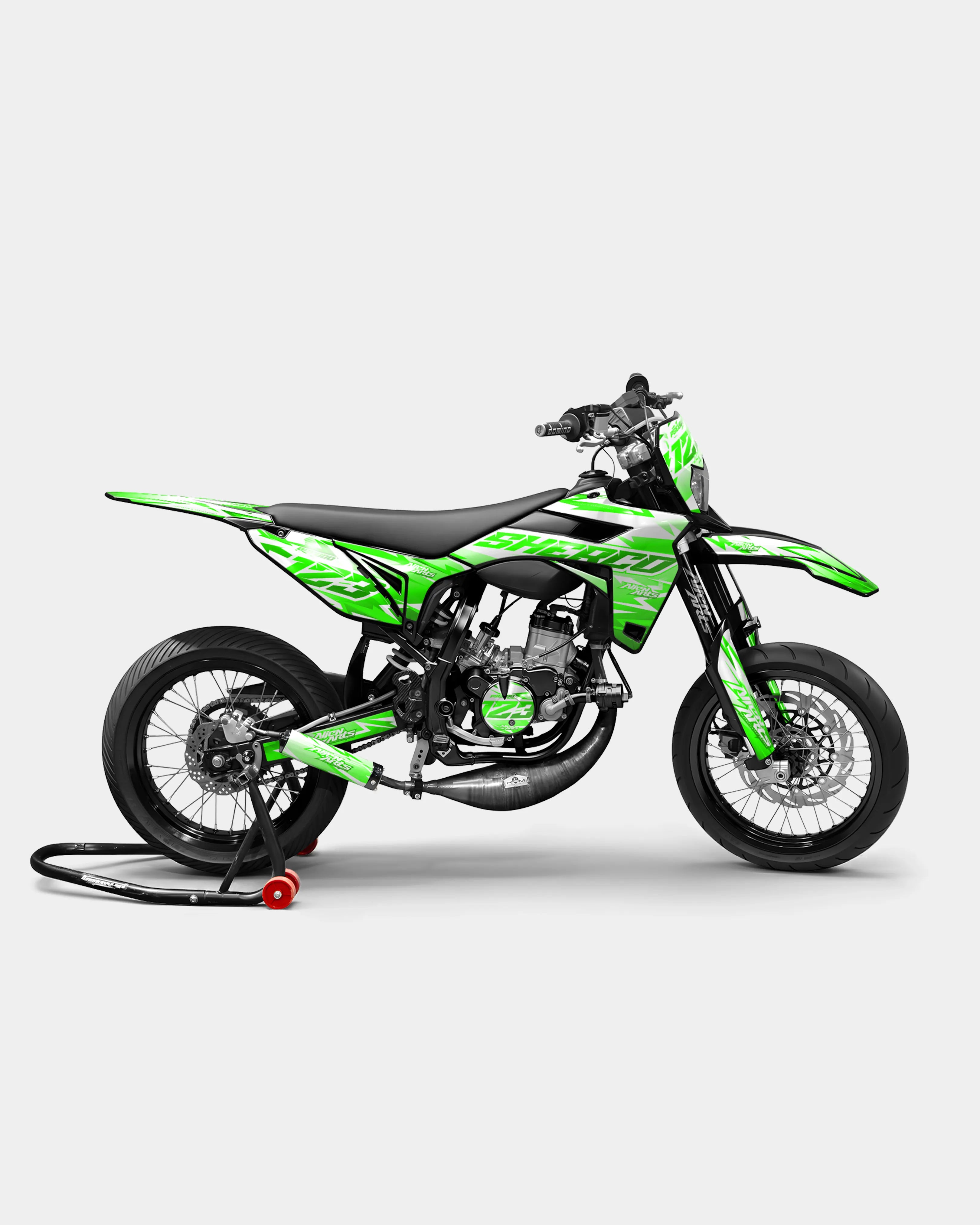 CALYPSO - Kit deco SHERCO 50cc - Vert