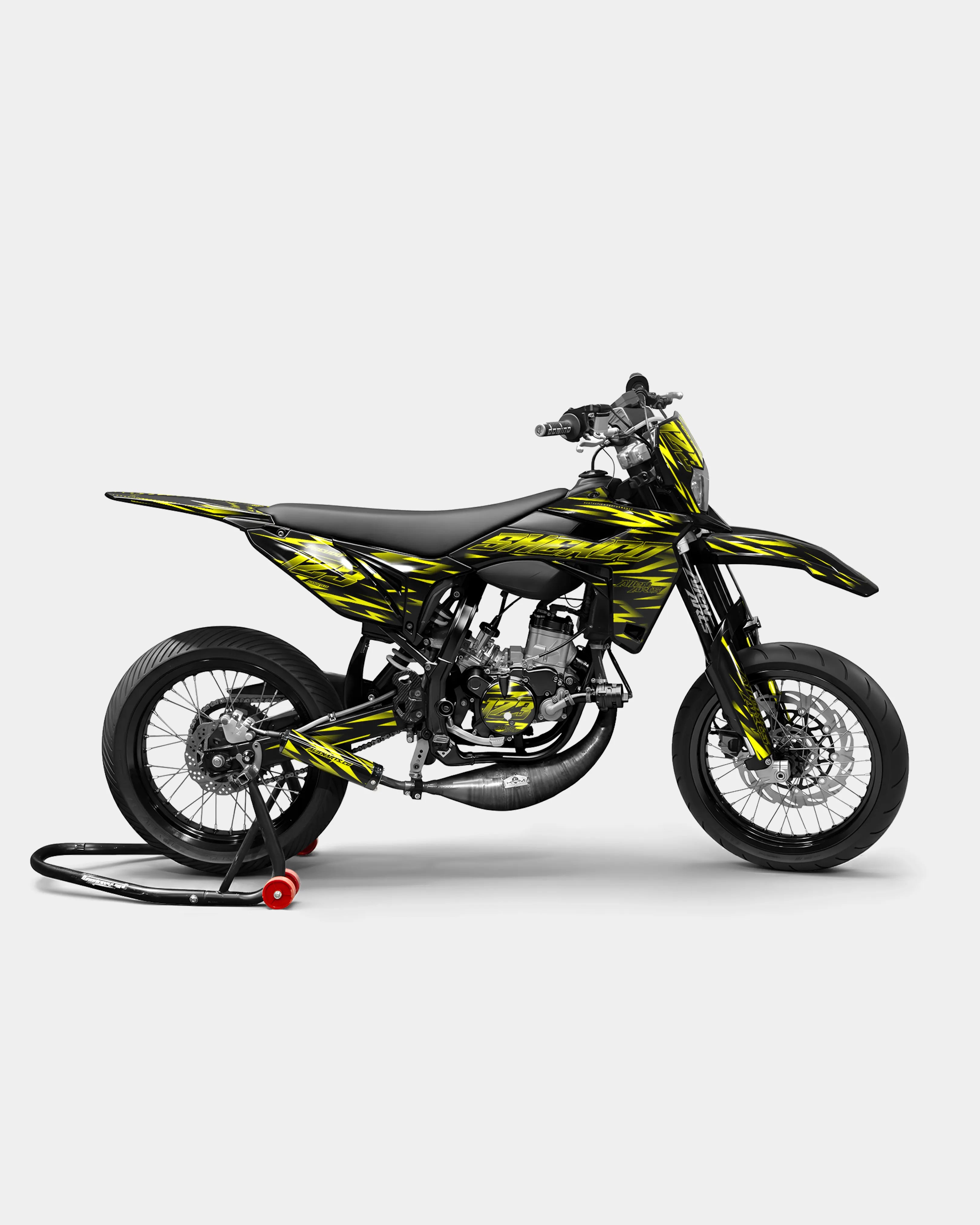 LIEN- Kit deco SHERCO 50cc - Jaune
