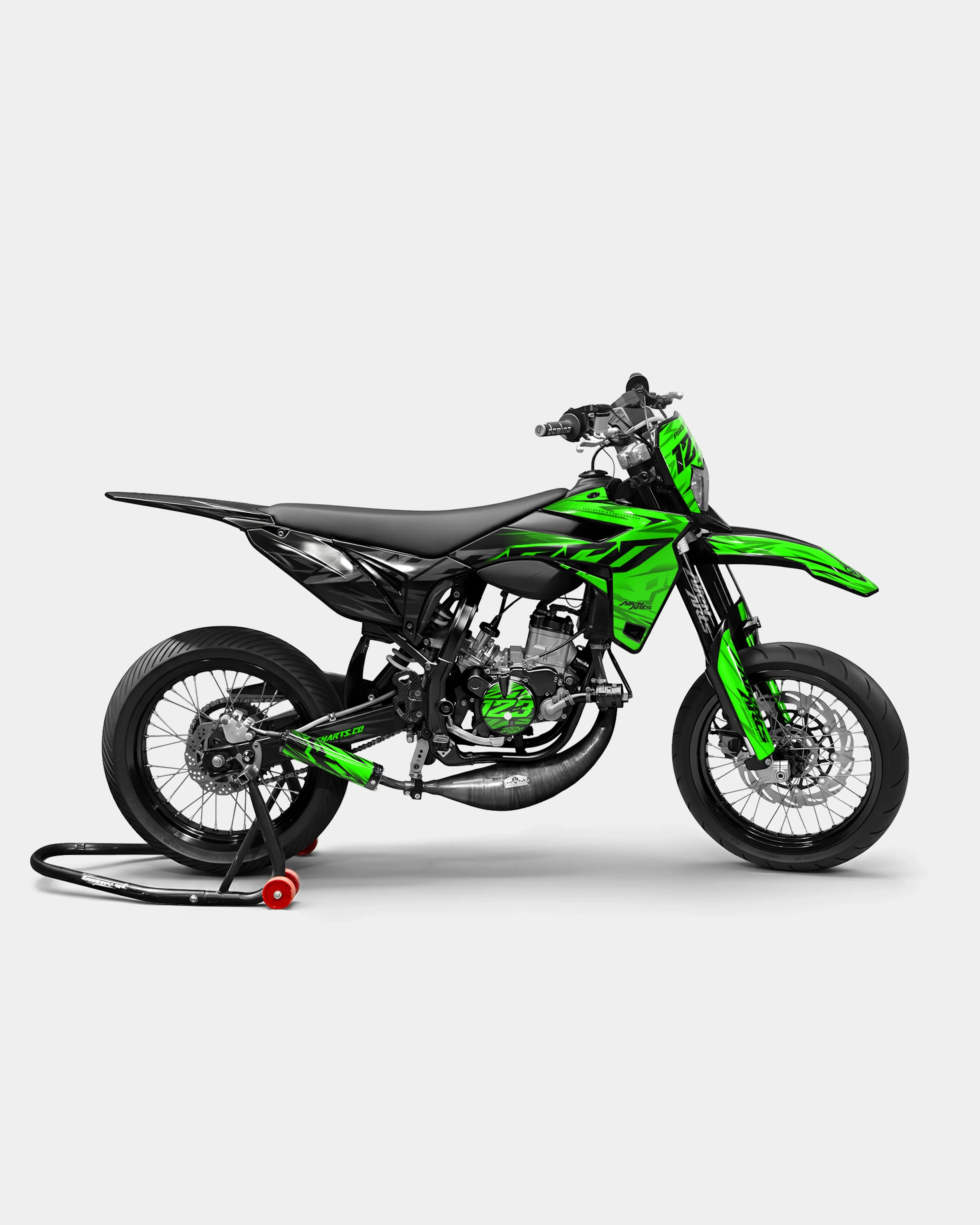 0RBIS - Kit deco SHERCO 50cc - Vert