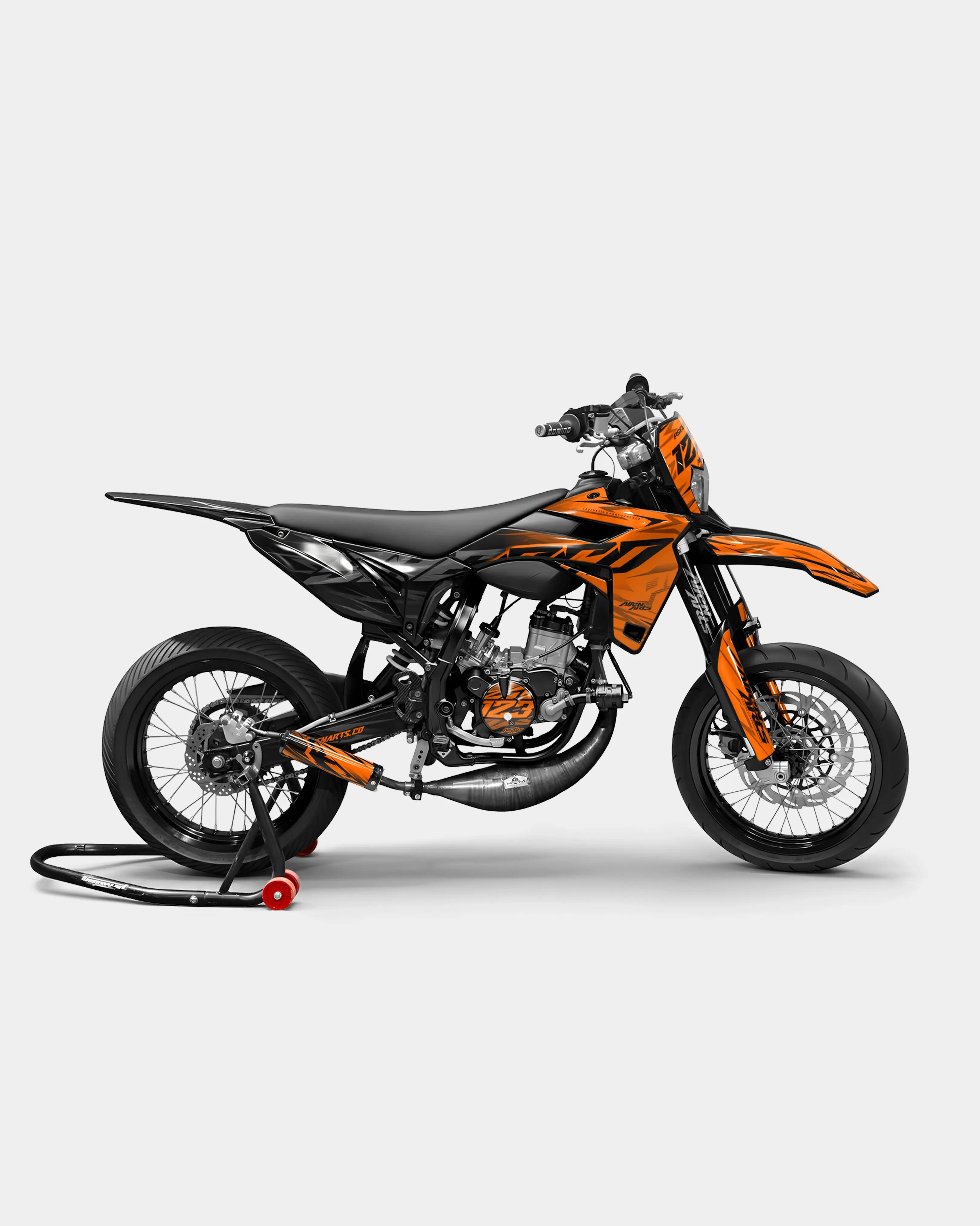 0RBIS - Kit deco SHERCO 50cc - Orange