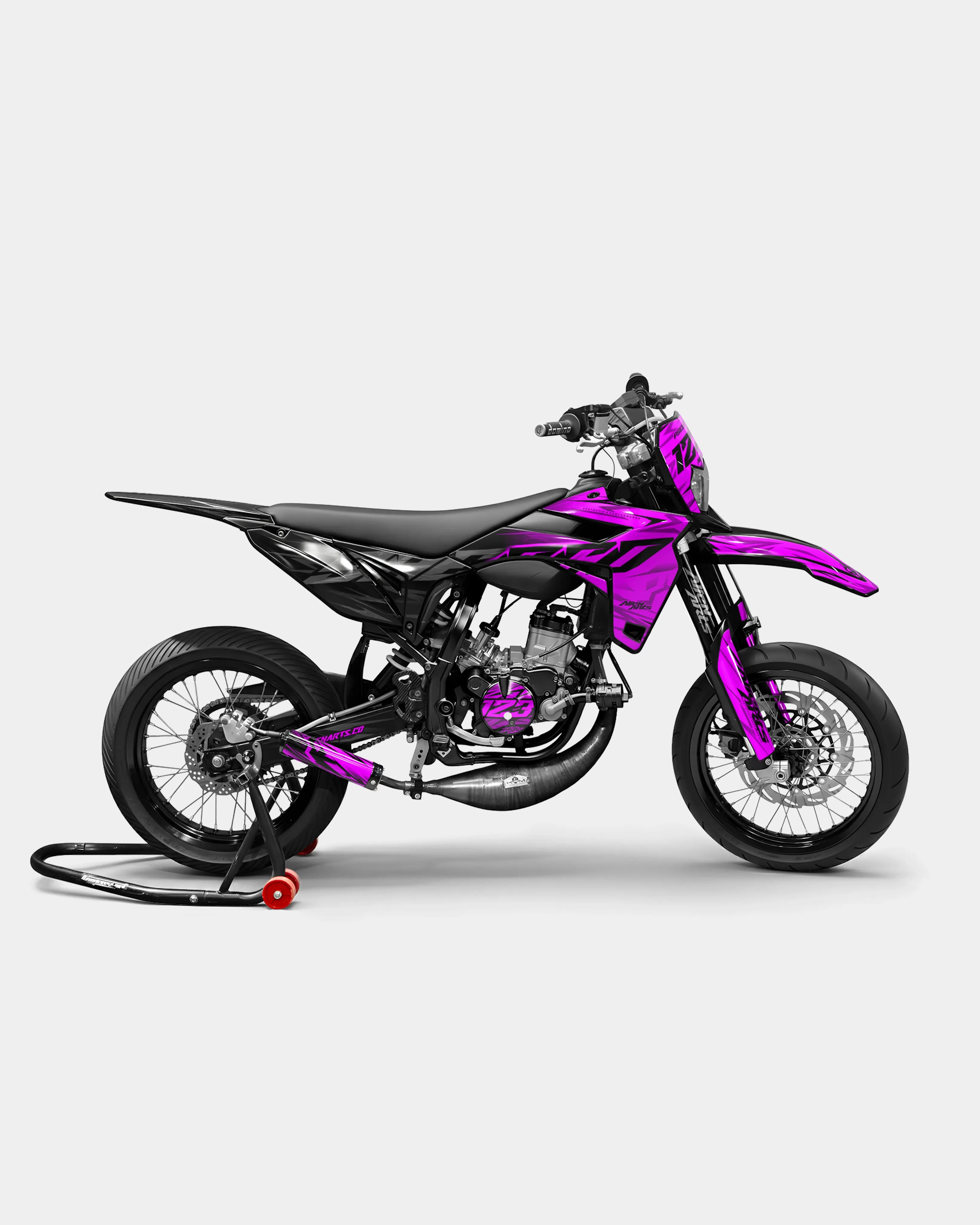 0RBIS - Kit deco SHERCO 50cc - Rose