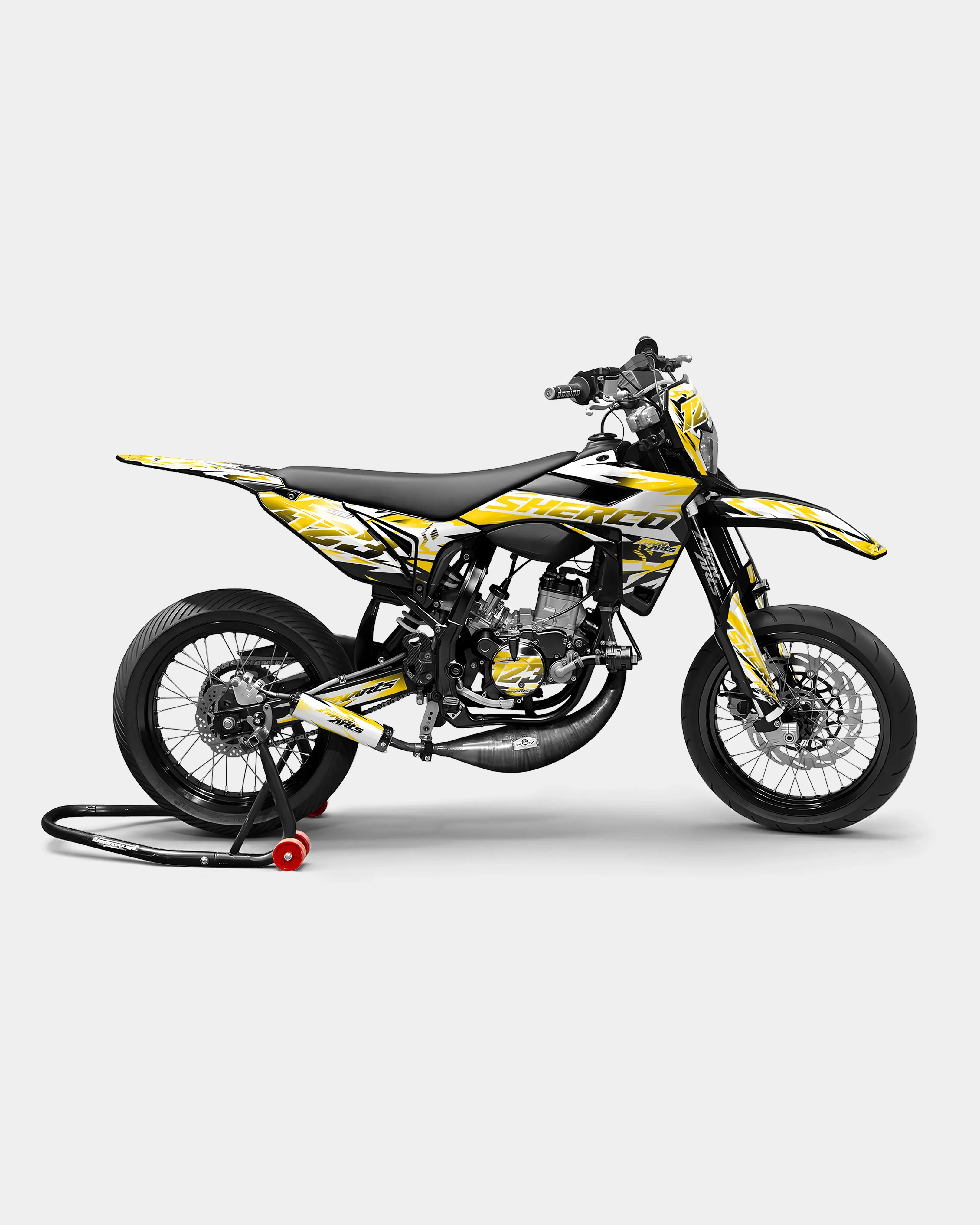 VESTA - Kit deco SHERCO 50cc - Jaune foncé