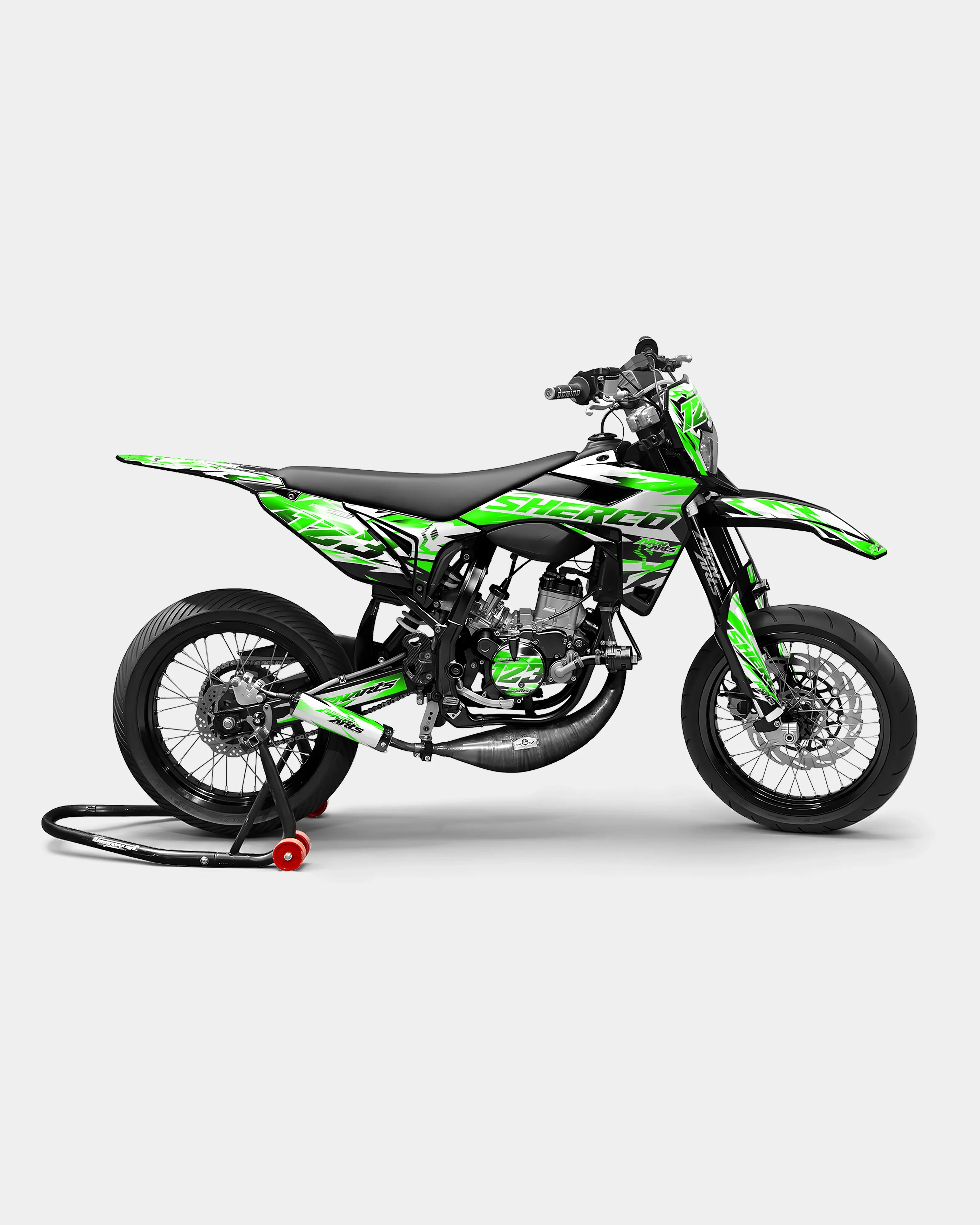 VESTA - Kit deco SHERCO 50cc - Vert