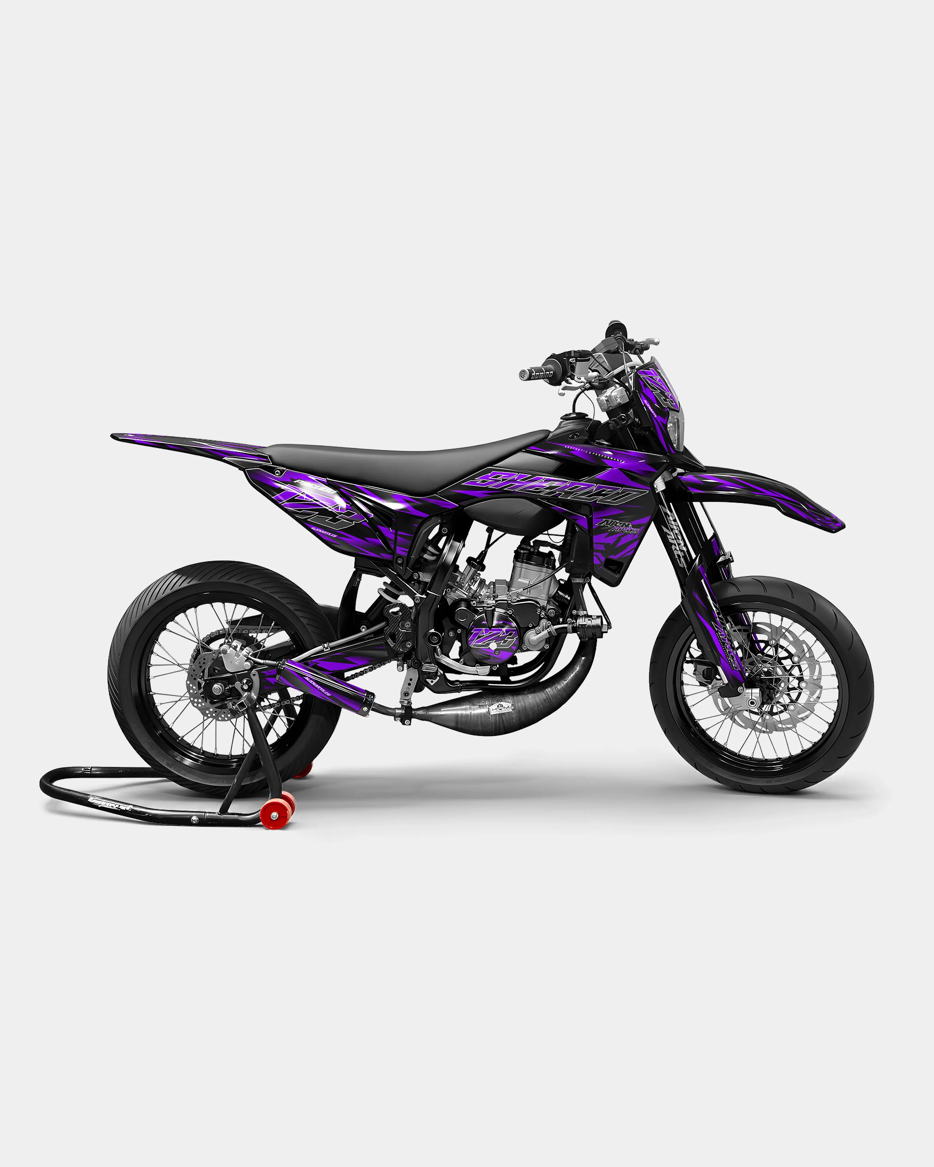 VITRA - Kit deco SHERCO 50cc - Violet