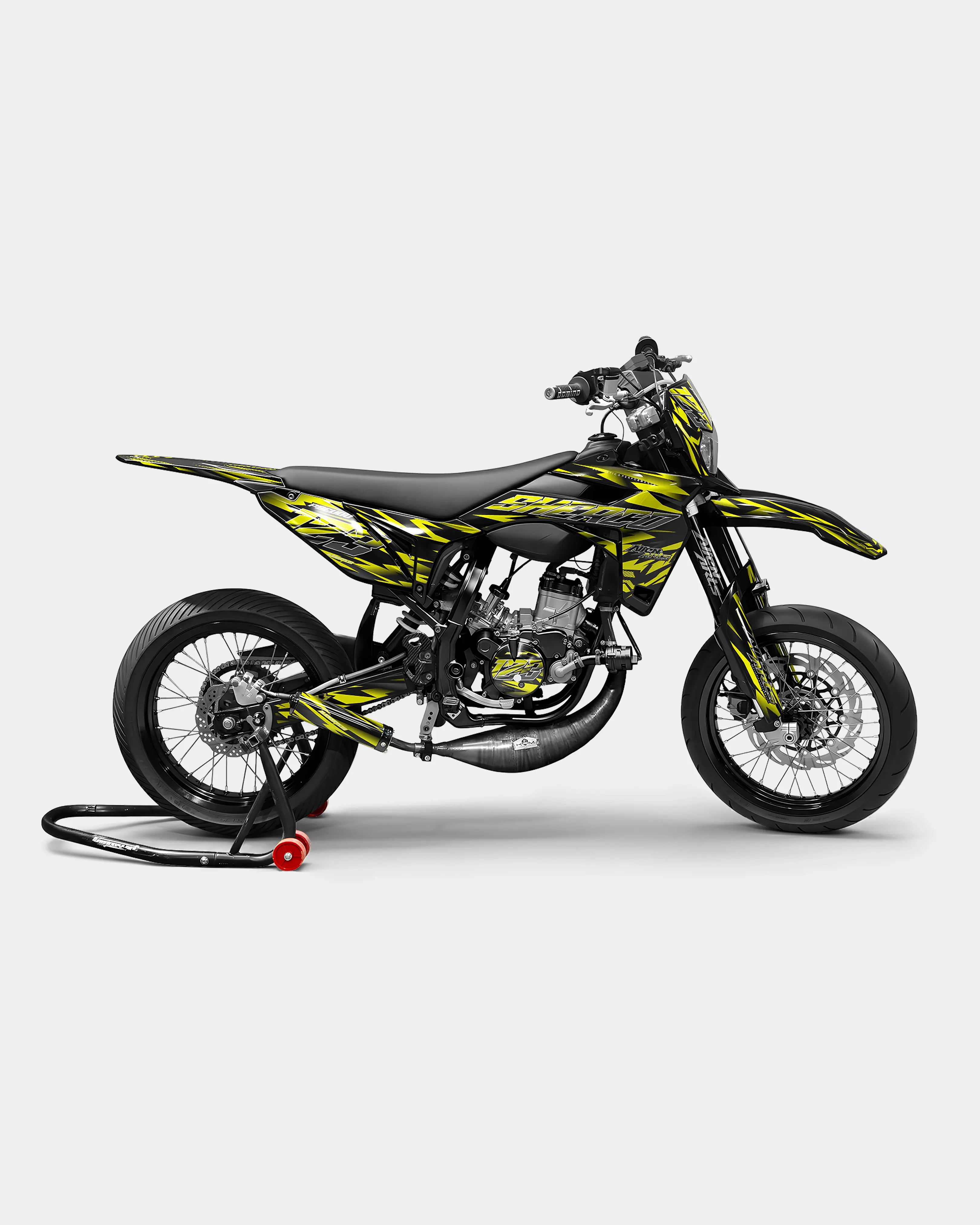 VITRA - Kit deco SHERCO 50cc - Jaune