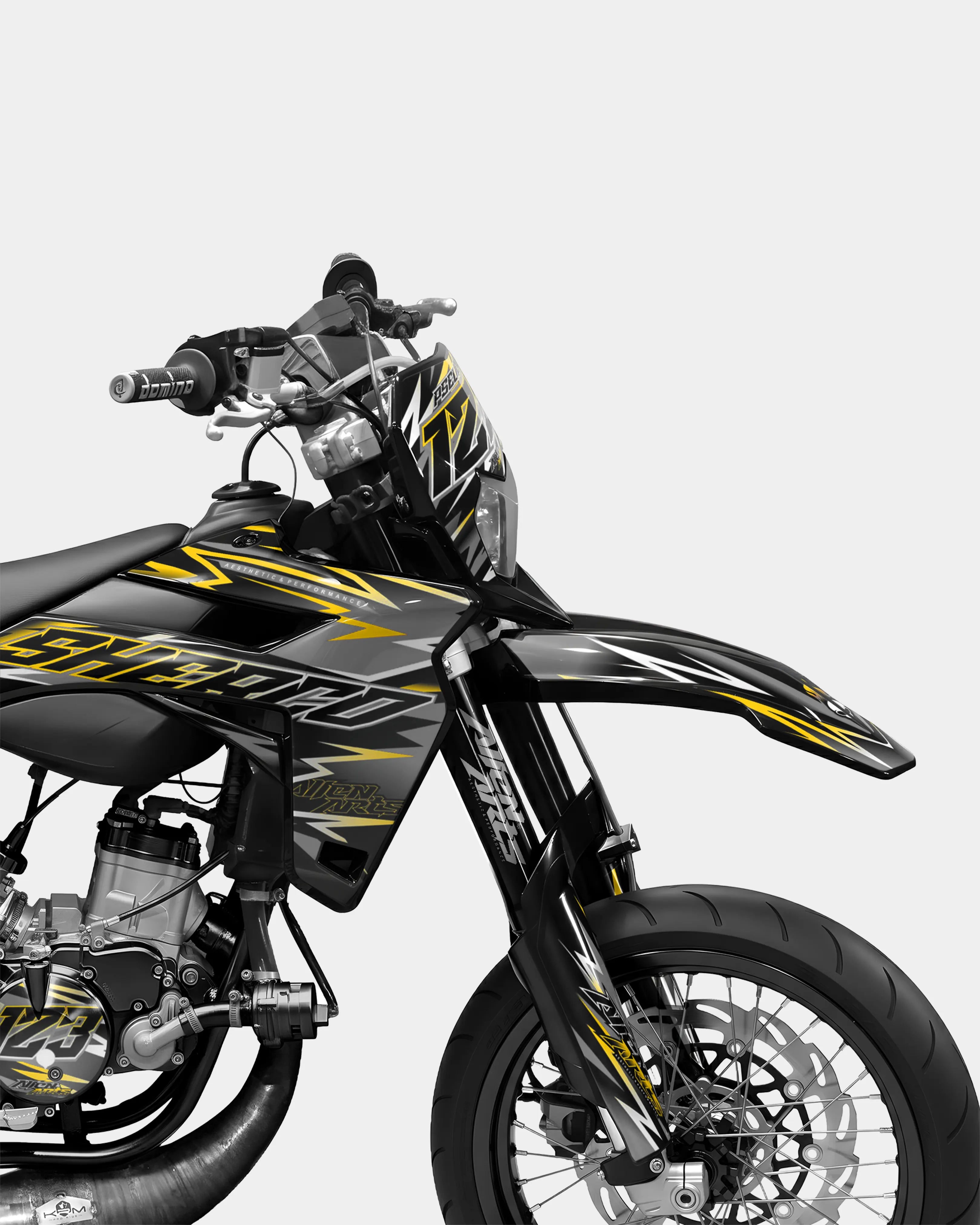 ECLAT - Kit deco SHERCO 50cc - Gris