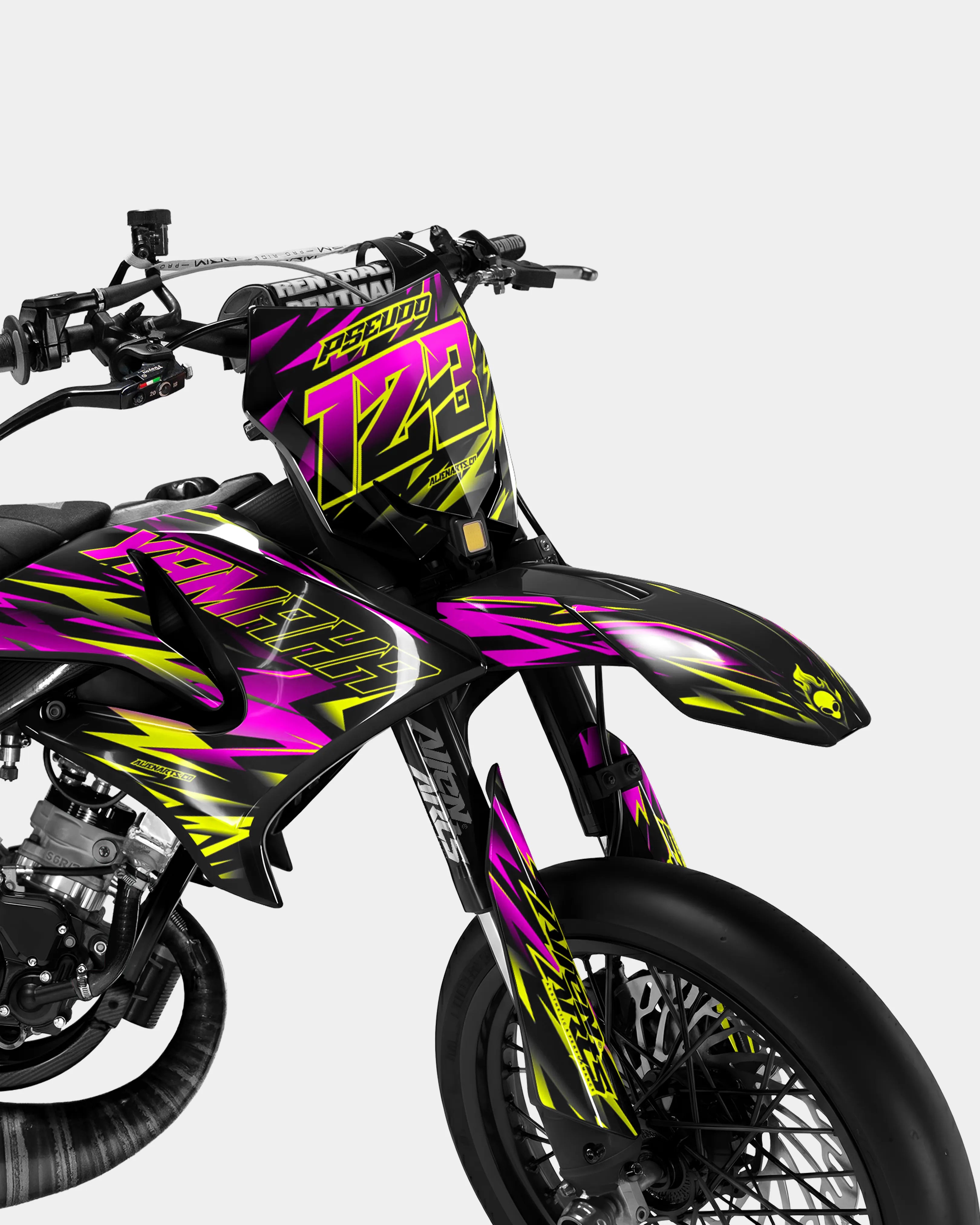 SORAE - Kit deco YAMAHA DT 50cc - Rose