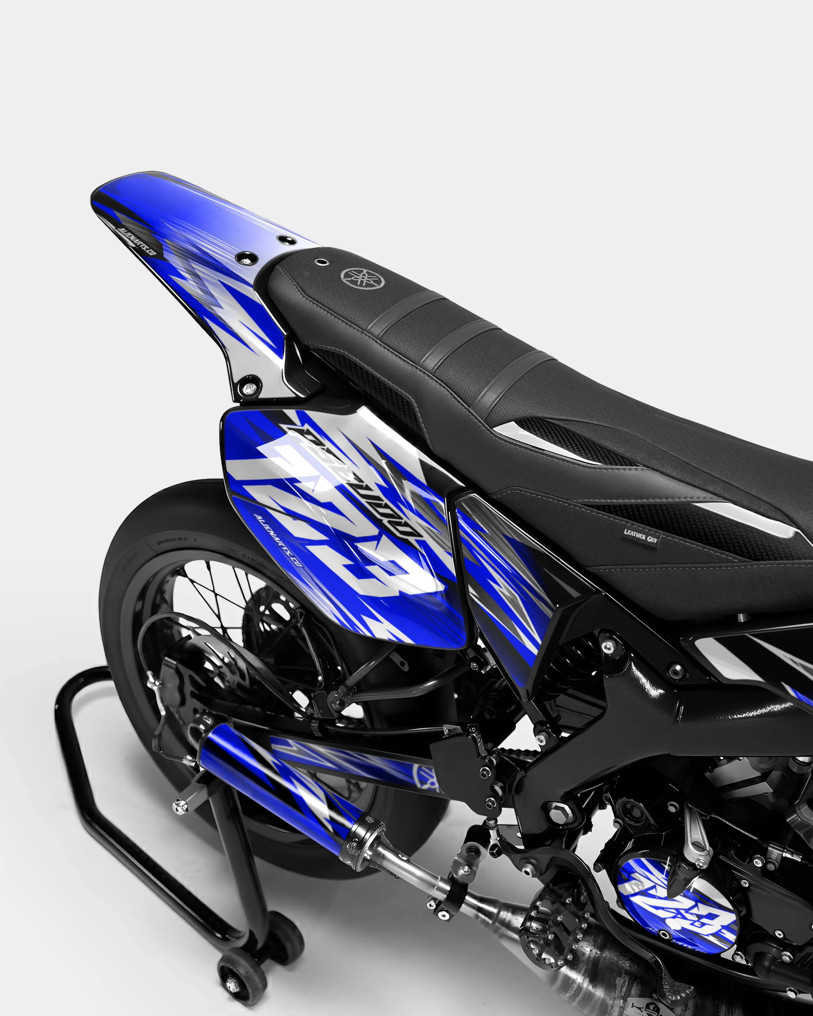 AUROPE - Kit deco YAMAHA DT 50cc - Bleu foncé