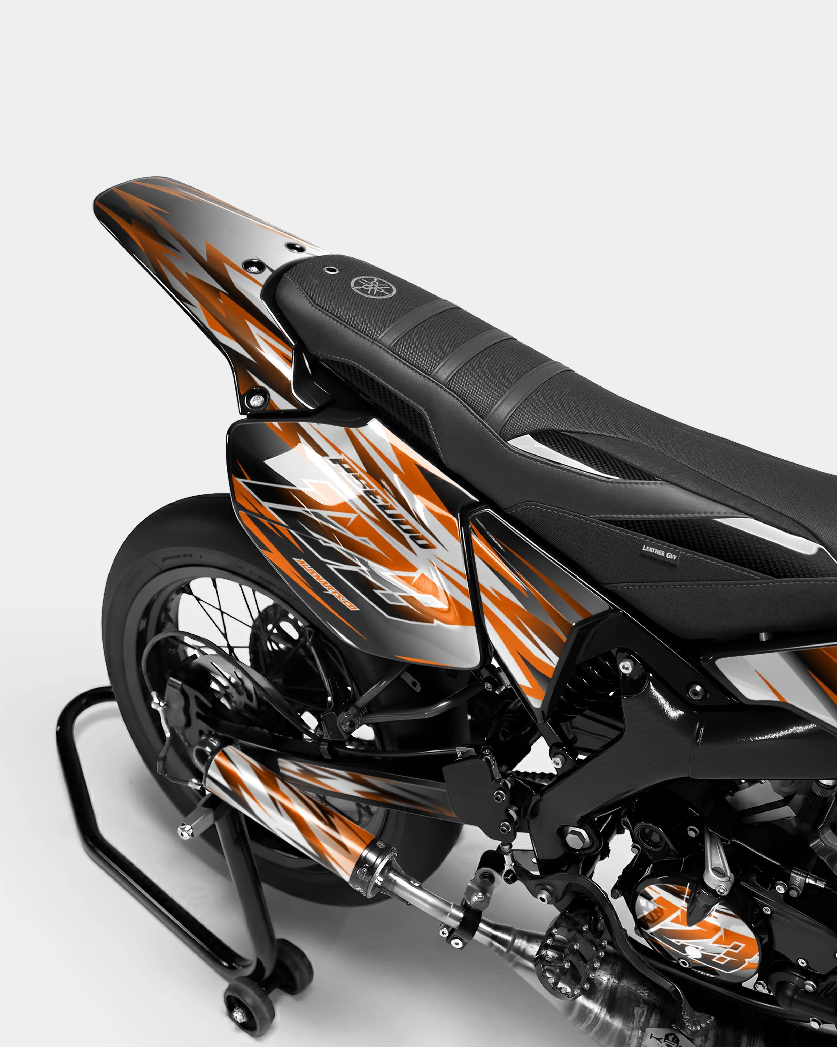 FIKA - Kit deco YAMAHA DT 50cc - Orange