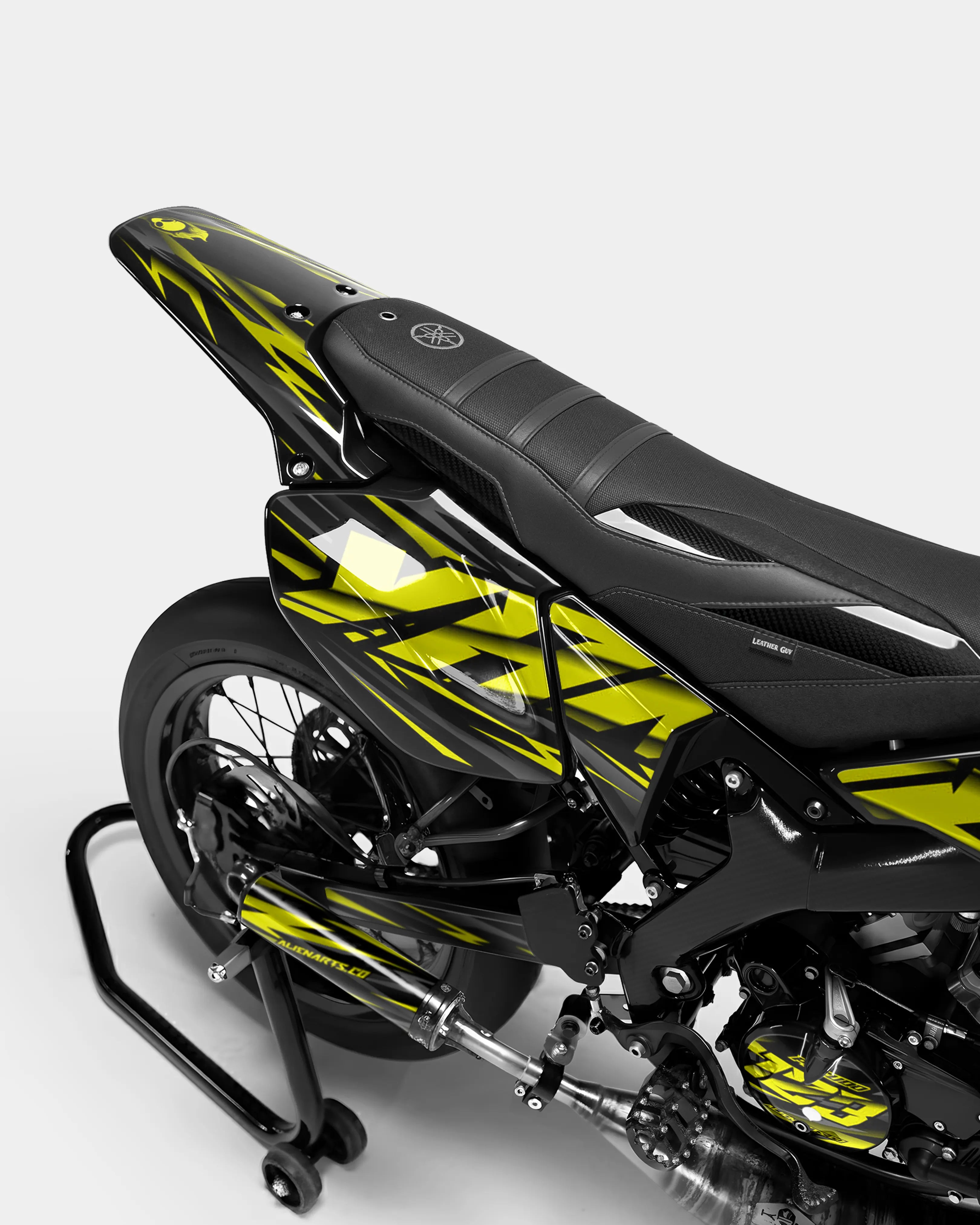 NOVUM - Dekorationsset YAMAHA DT 50cc - Gelb