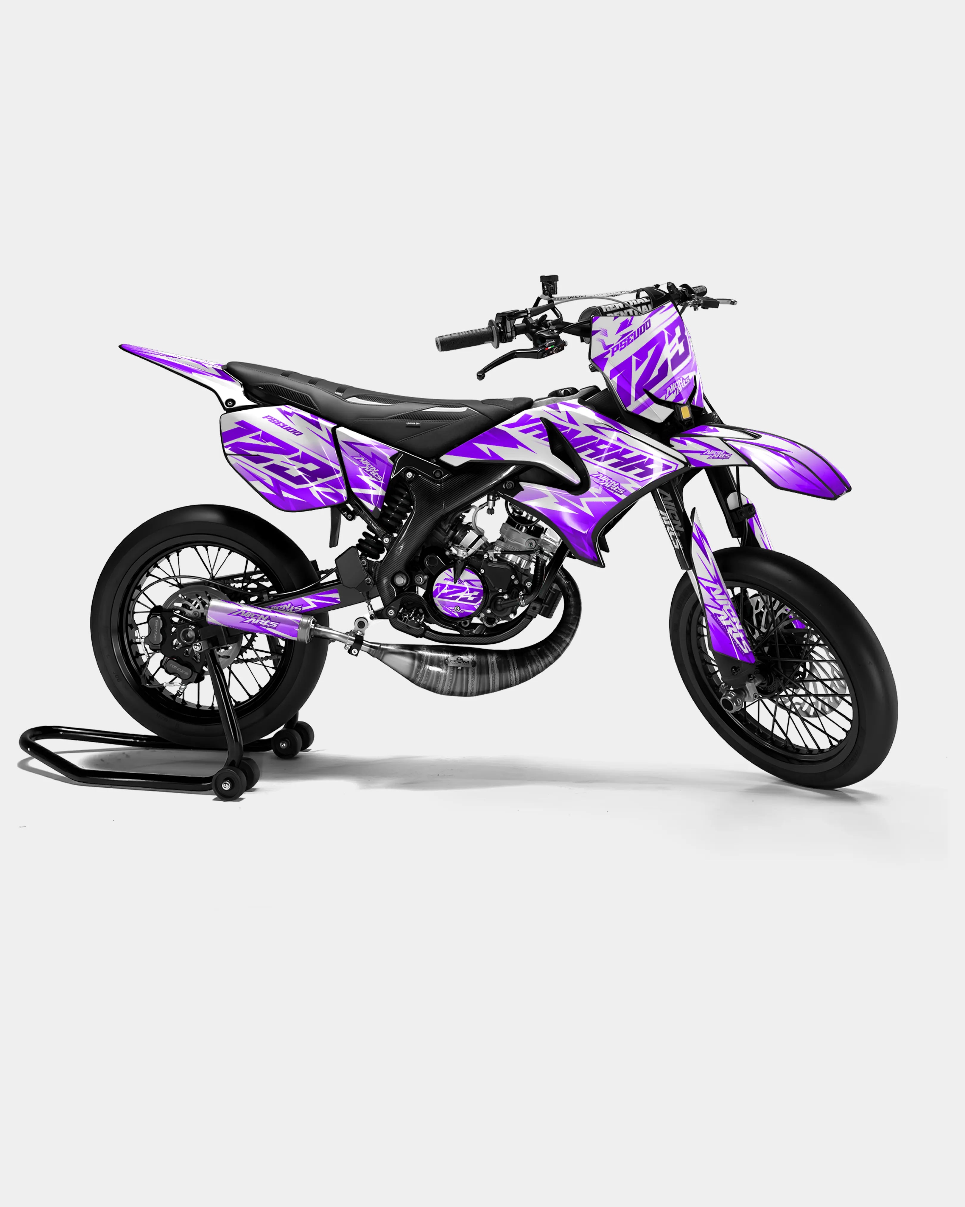 CALYPSO - Kit deco YAMAHA DT 50cc - Violet