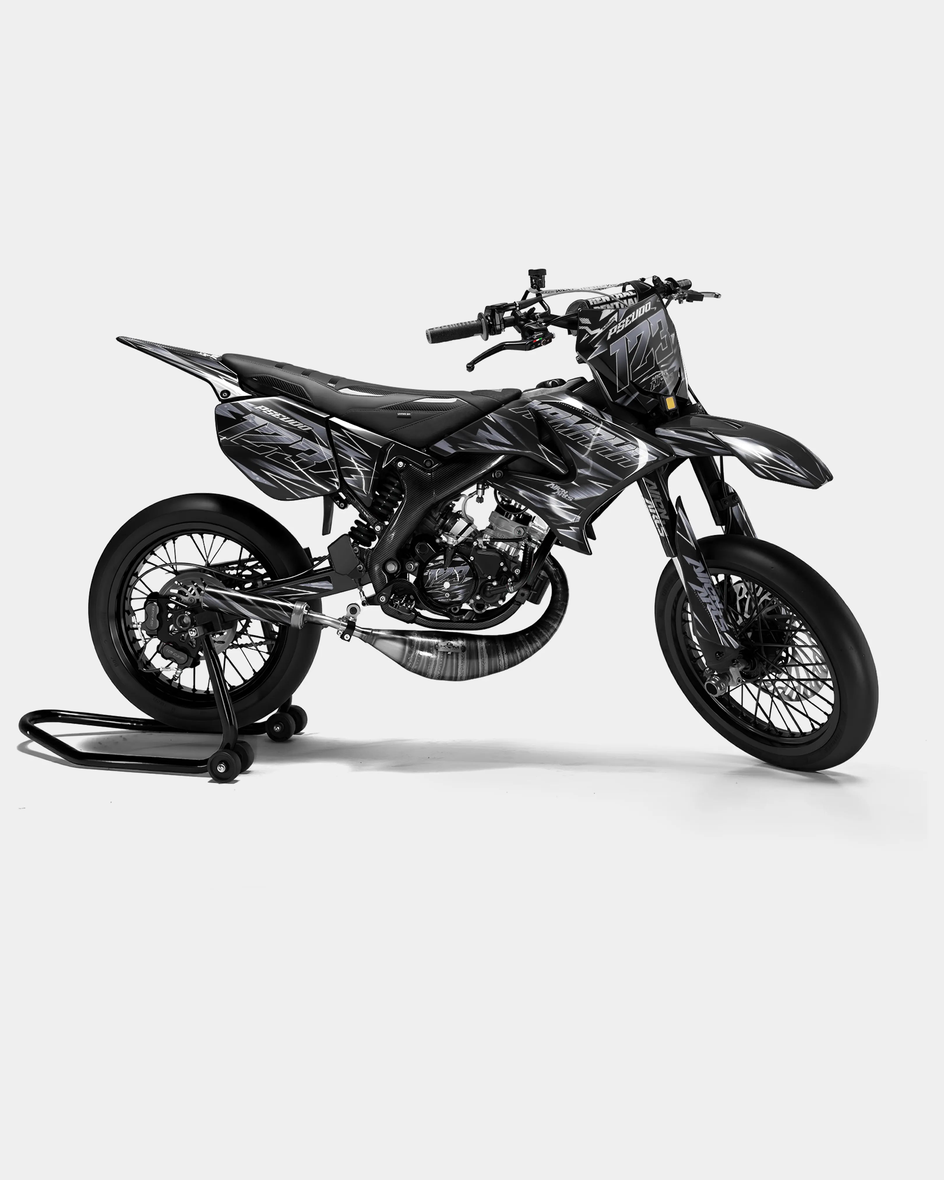 ELARA - Kit deco YAMAHA DT 50cc - Gris