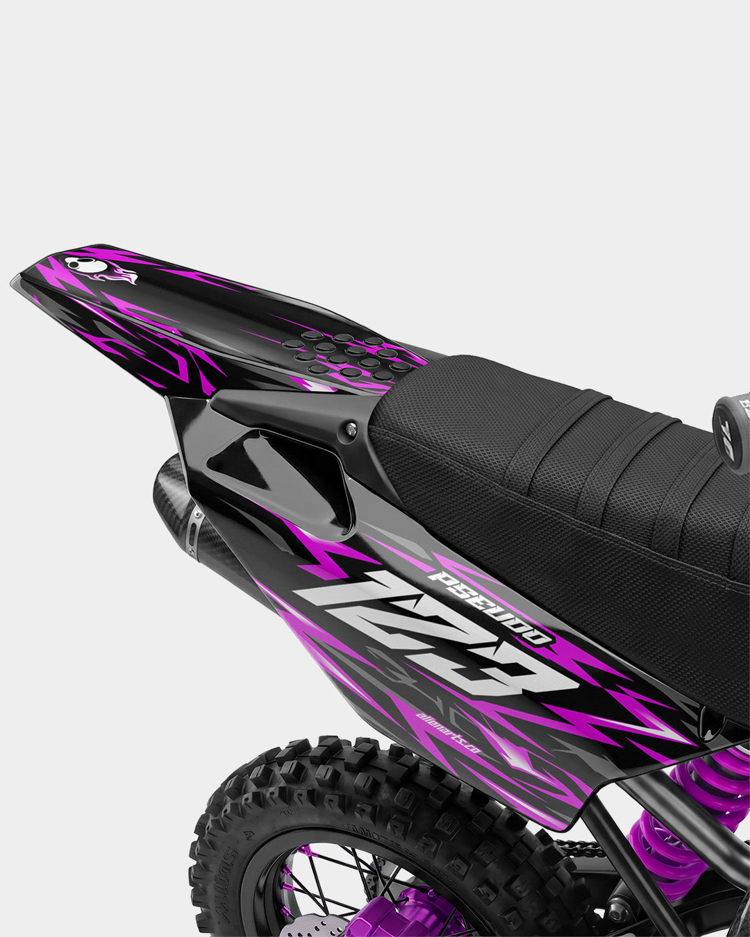 RAION - Kit Déco Dirt Bike Semi-Personnalisable - Rose