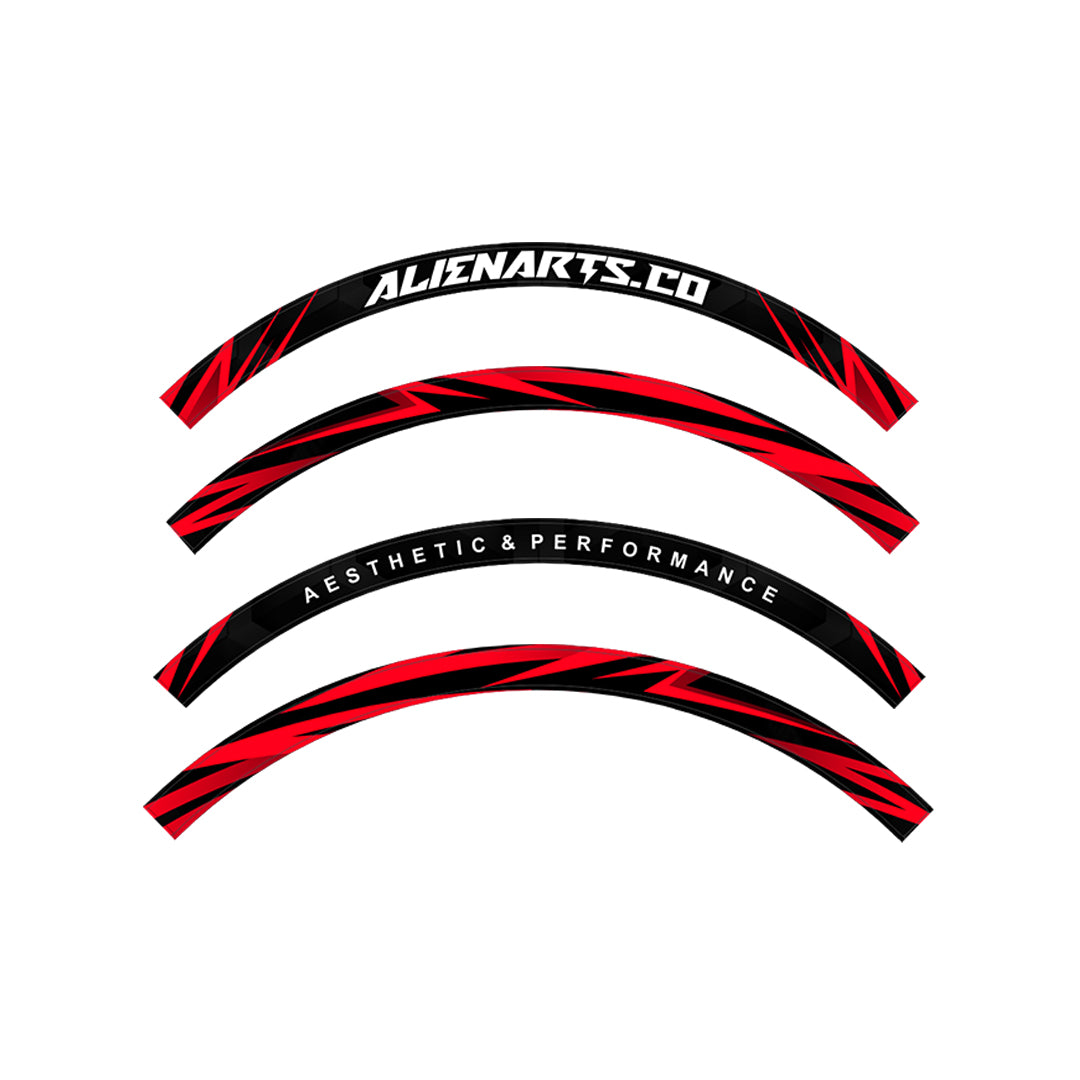 WHEELZ - Kit déco Jantes - AlienArts