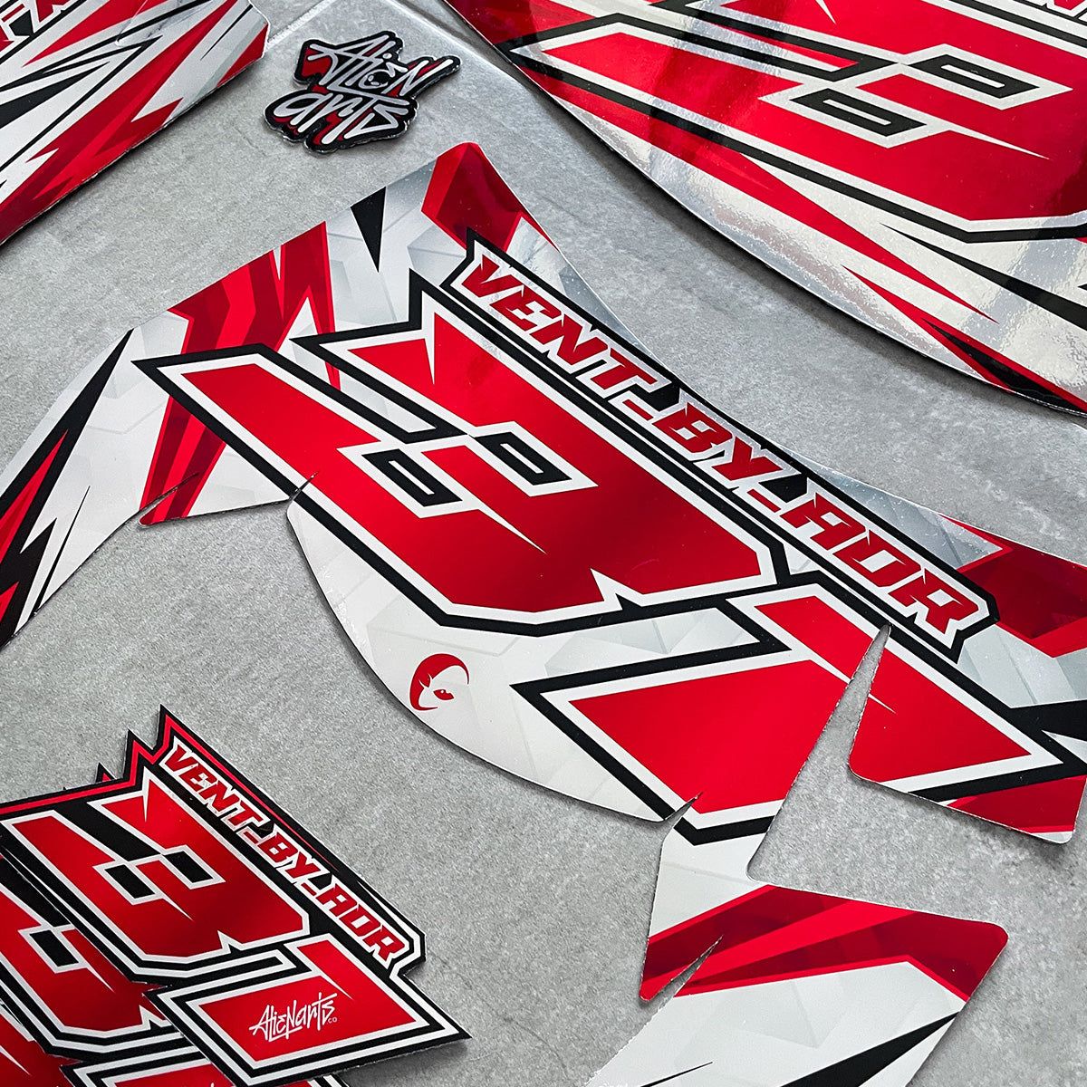 Kit déco Aprilia 50cc | Sur-mesure - AlienArts