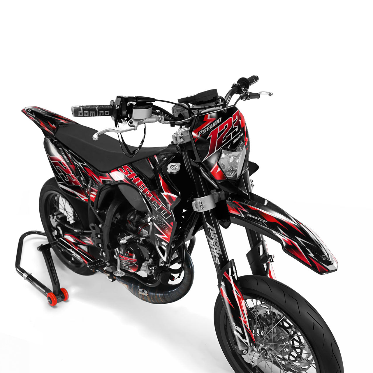 CITRIX - Deko-Set Motorrad 50cc Semi-Personalisierbar