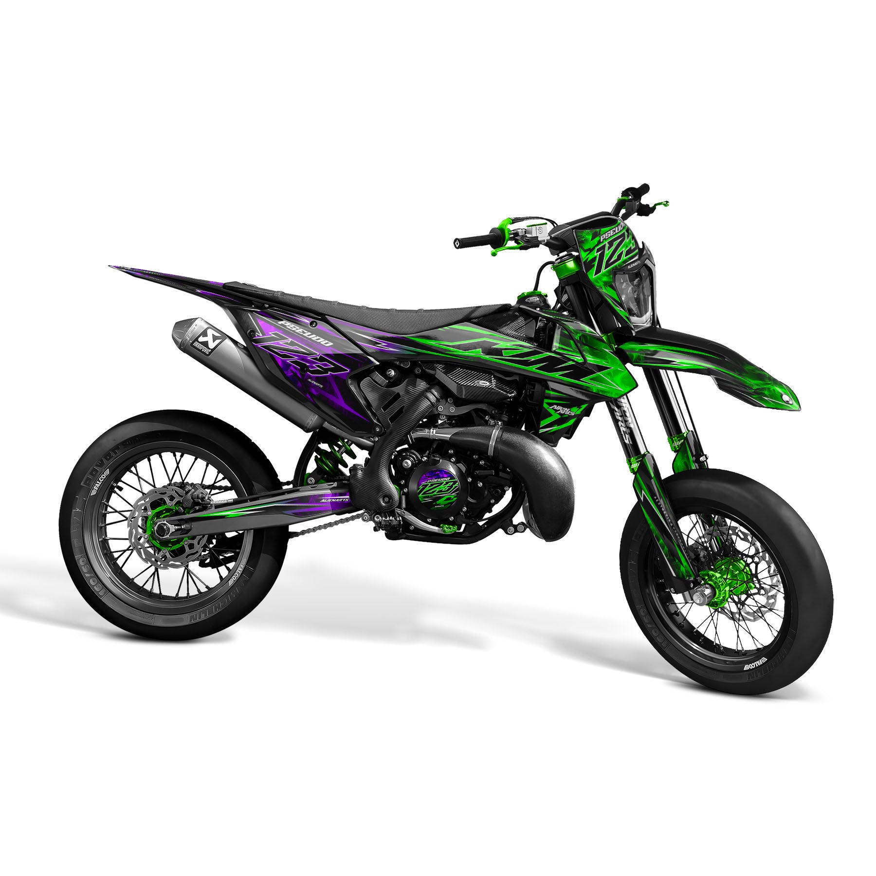 CRANKZ - Kit Deco Supermotard semipersonalizado