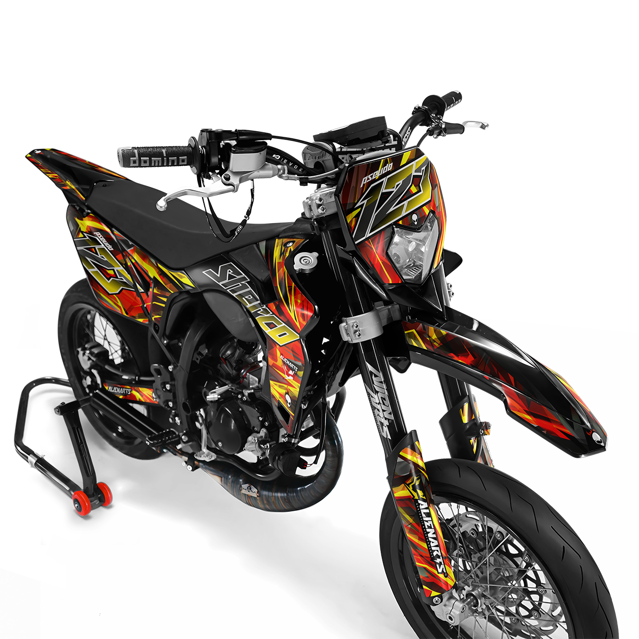 VAEX - Kit di decorazione per moto 50cc semi-personalizzabile