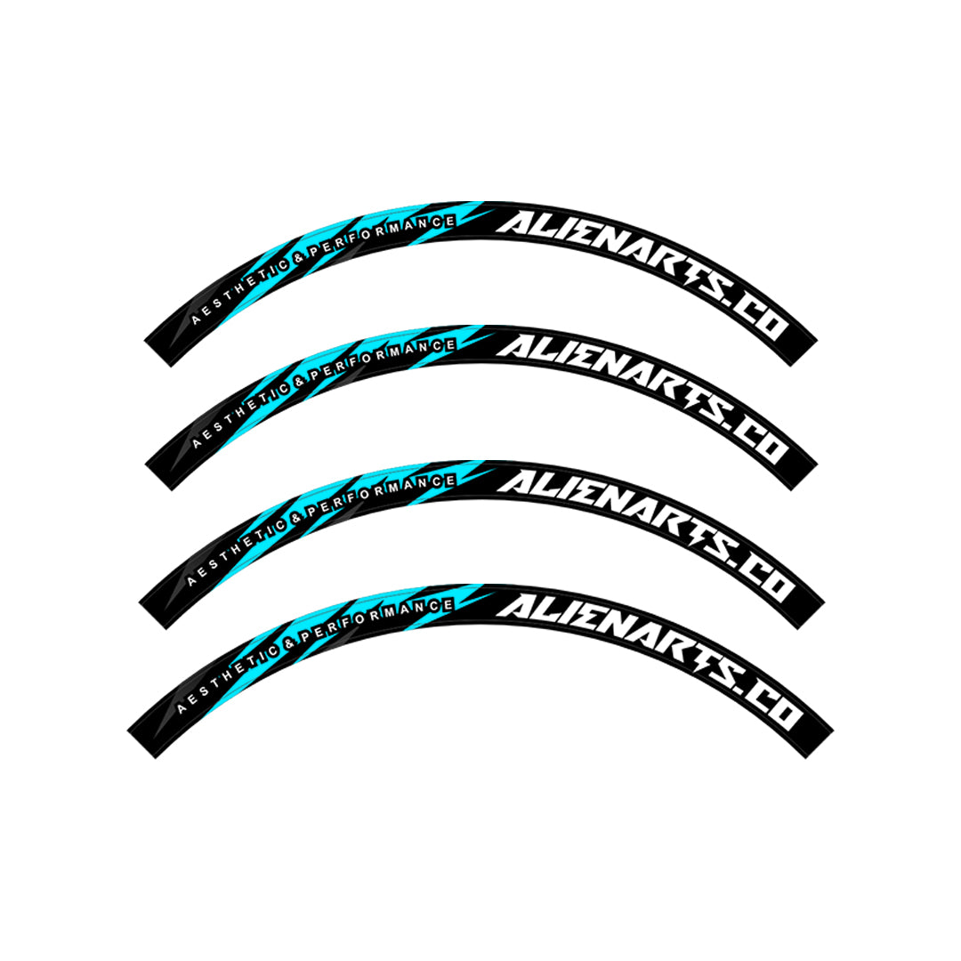 TERRA - Kit di decorazioni per ruote - AlienArts