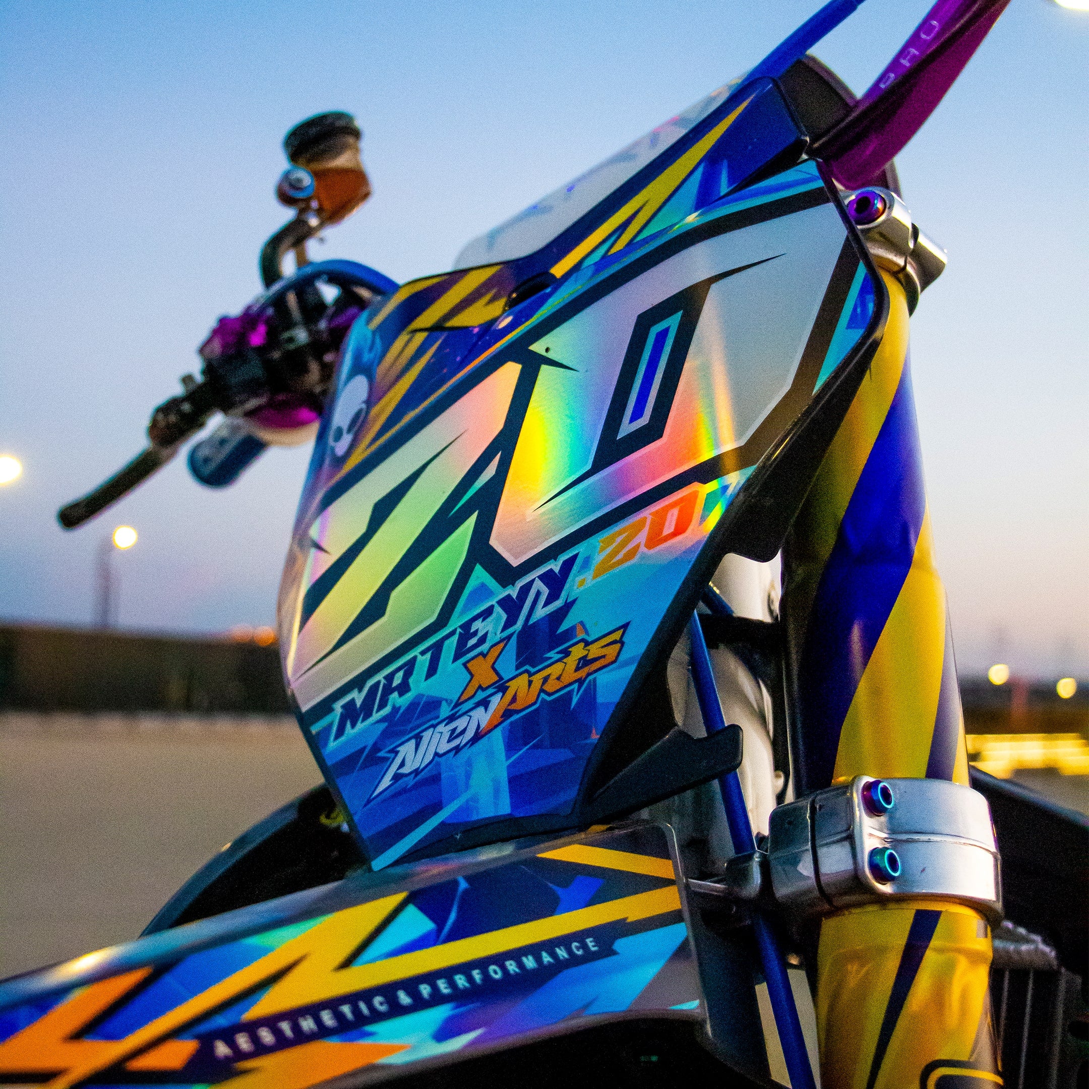 Kit di decorazioni per moto 50cc | Personalizzato