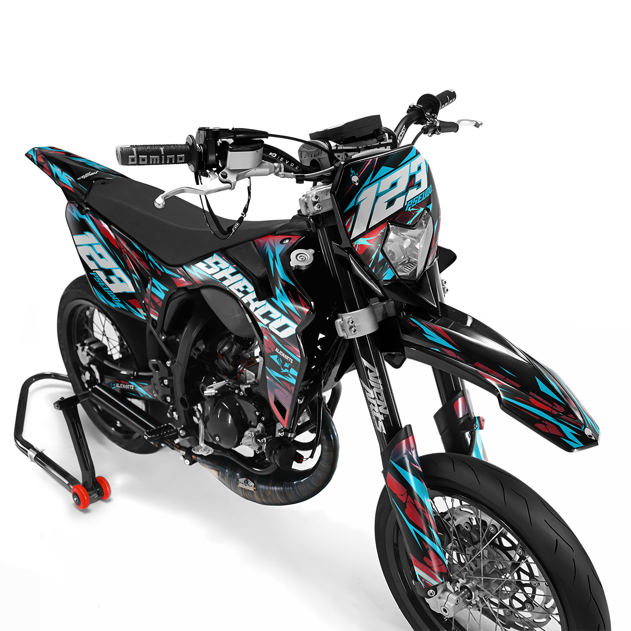 TETRA - Semi-aanpasbare decokit voor 50cc-motorfiets