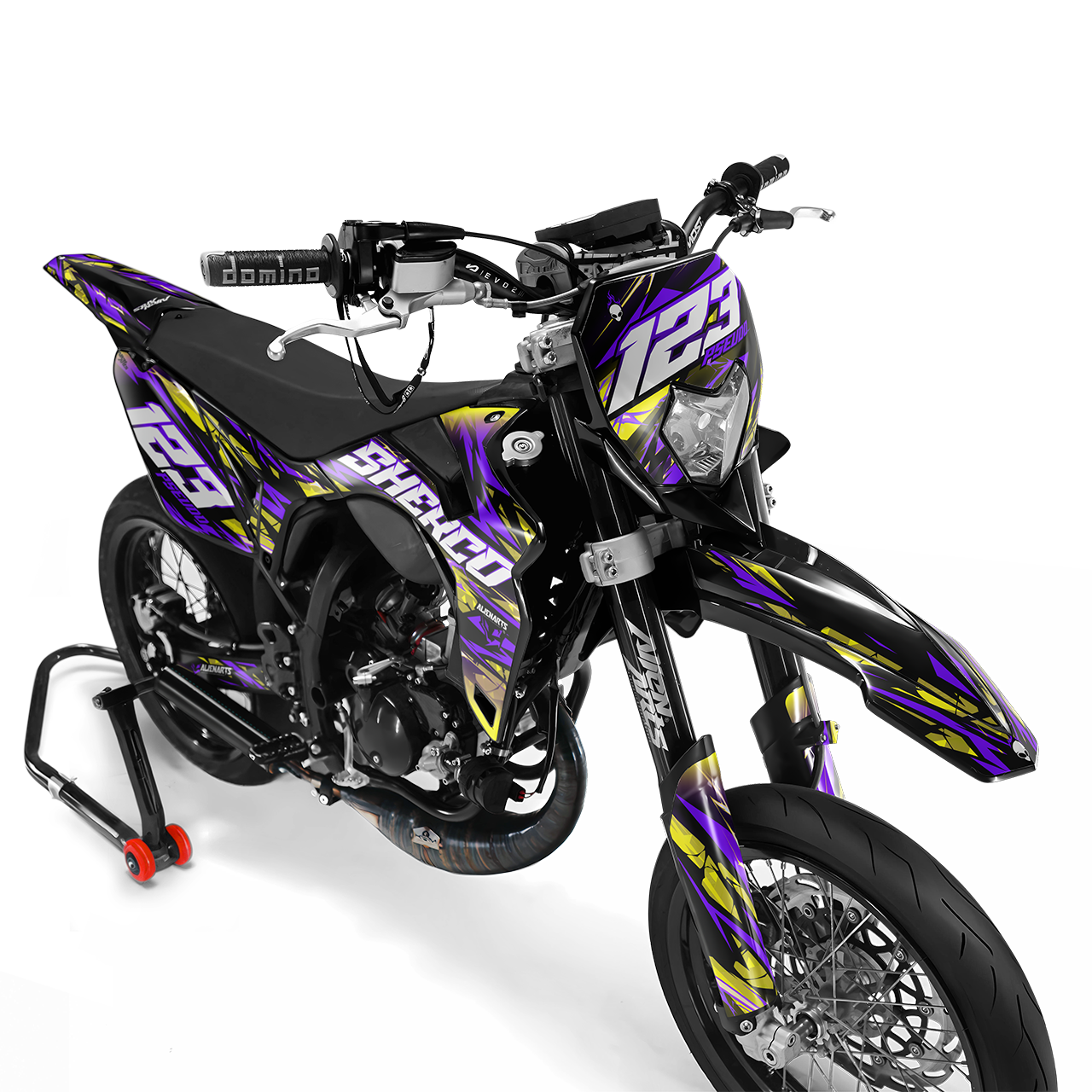 TETRA - Semi-aanpasbare decokit voor 50cc-motorfiets