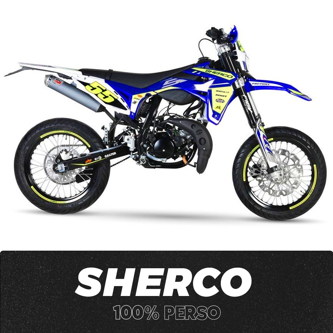 Sherco 50cc | 100% Custom Deco Kit - AlienArts
