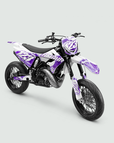 Kit déco semi-personnalisable AlienArts TSUMIX violet