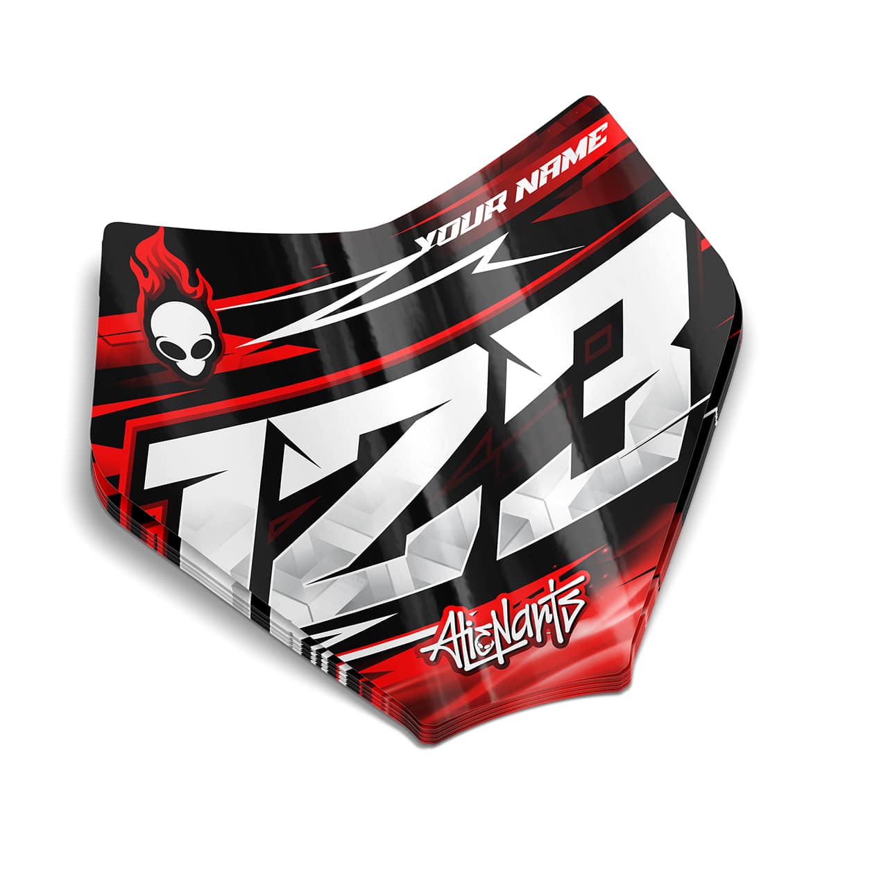 Mini-plaques personnalisées