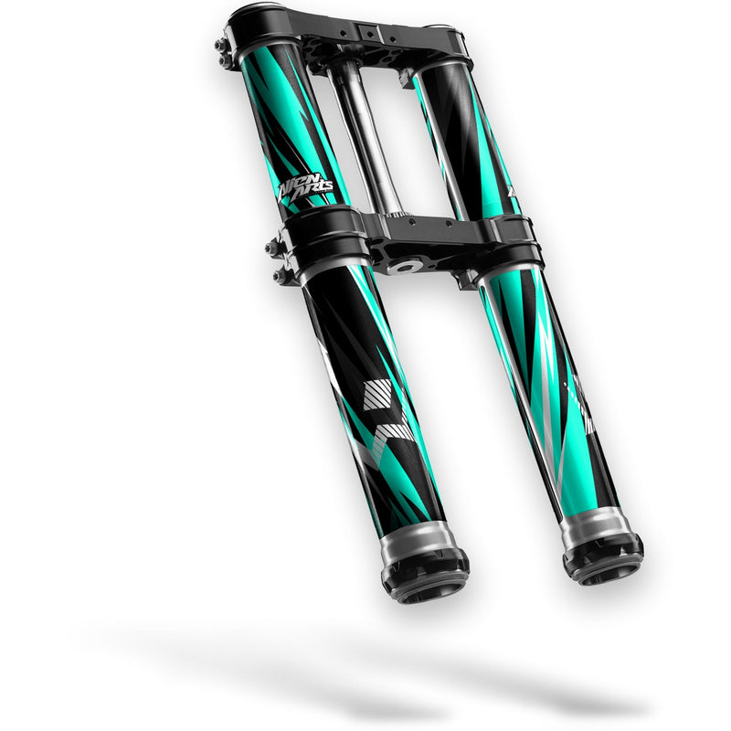 Tube de fourche ARGON Turquoise