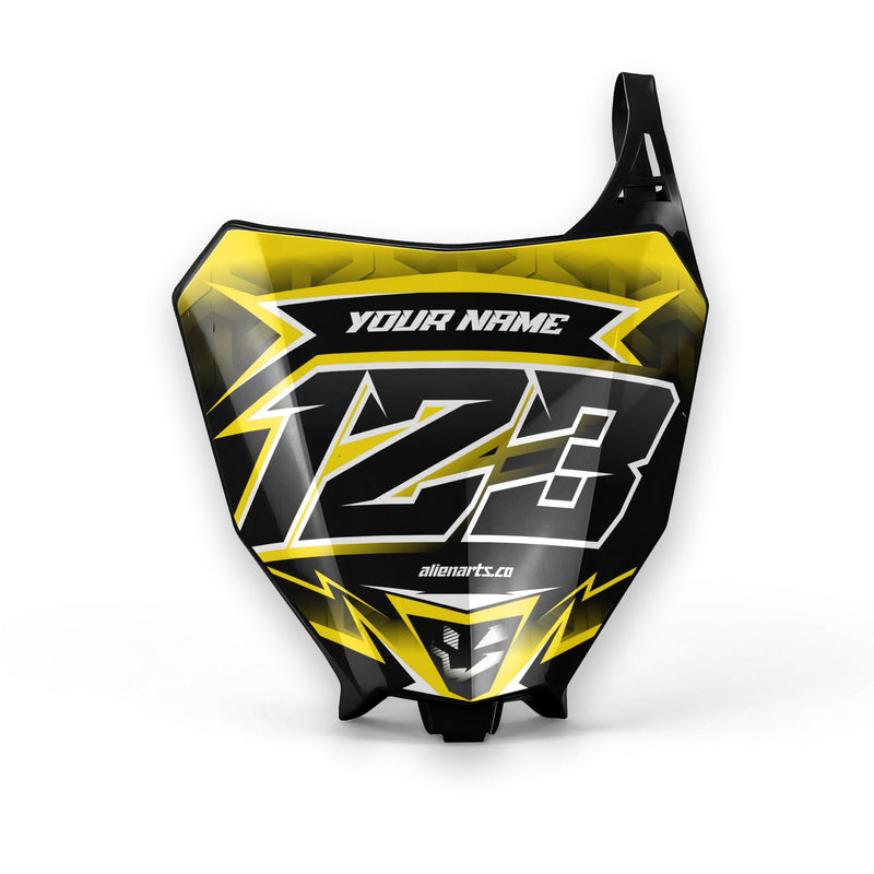 Plaque phare ARGON Jaune