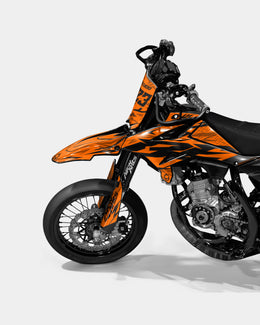 ORBIS - Kit deco BETA 50cc - Orange — vue 2