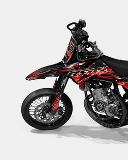 BRUME - Kit deco BETA 50cc - Rouge — vue 2
