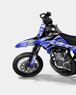 CALYPSO - Kit deco BETA 50cc - Bleu Foncé — vue 2