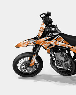 CALYPSO - Kit deco BETA 50cc - Orange — vue 2