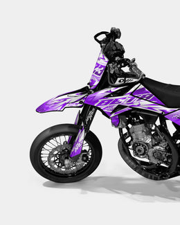 CALYPSO - Kit deco BETA 50cc - Violet — vue 2
