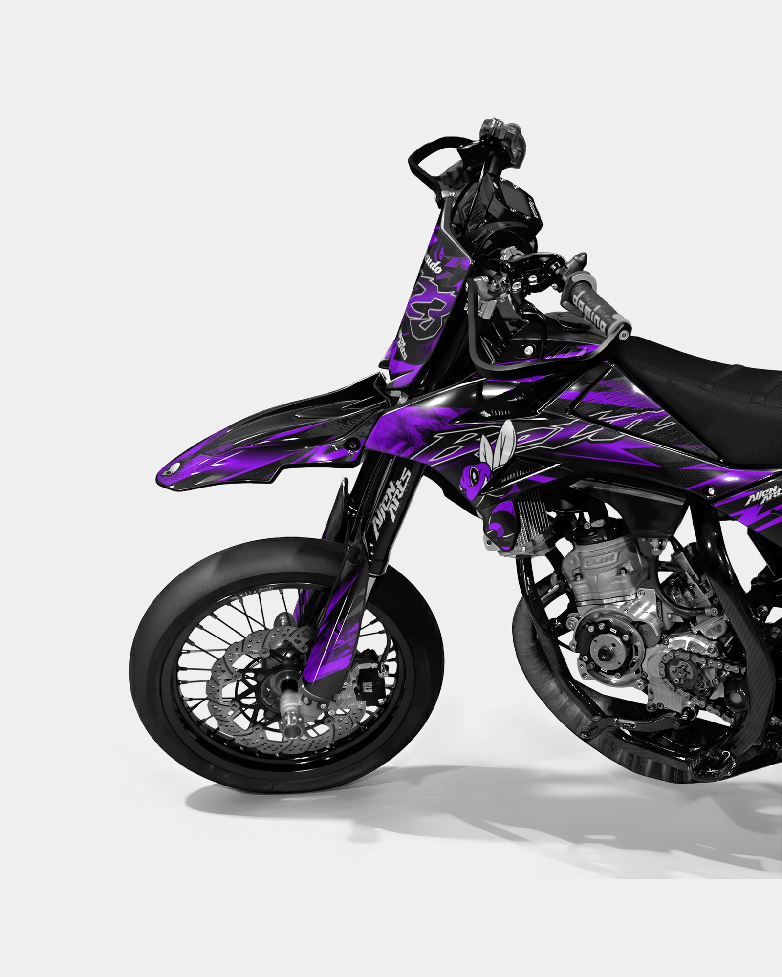 LISSE - BETA 50cc Decal Kit - Purple