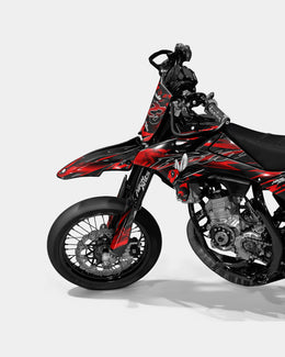 LISSE - Kit deco BETA 50cc - Rouge — vue 2