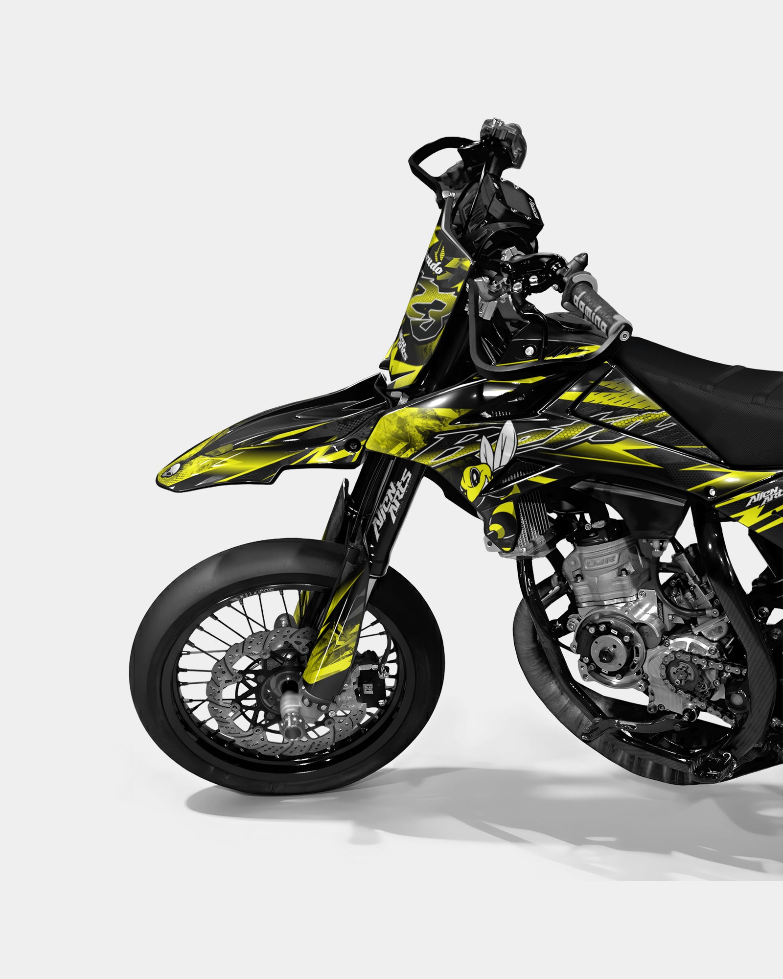 LISSE - BETA 50cc Decal Kit - Yellow