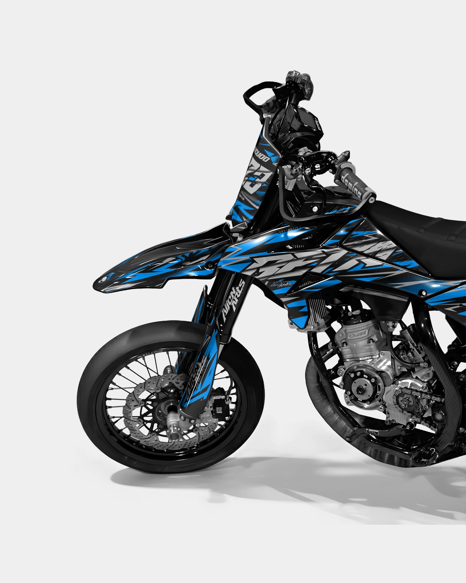 LUEUR - BETA 50cc decoration kit - Blue