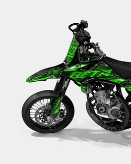 MIROIR - Kit deco BETA 50cc - Vert — vue 2