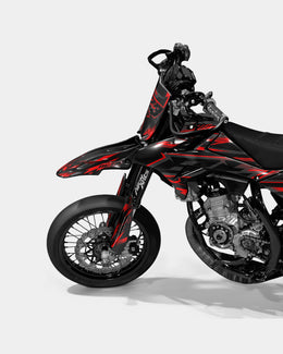 MISTRAL - Kit deco BETA 50cc - Rouge — vue 2